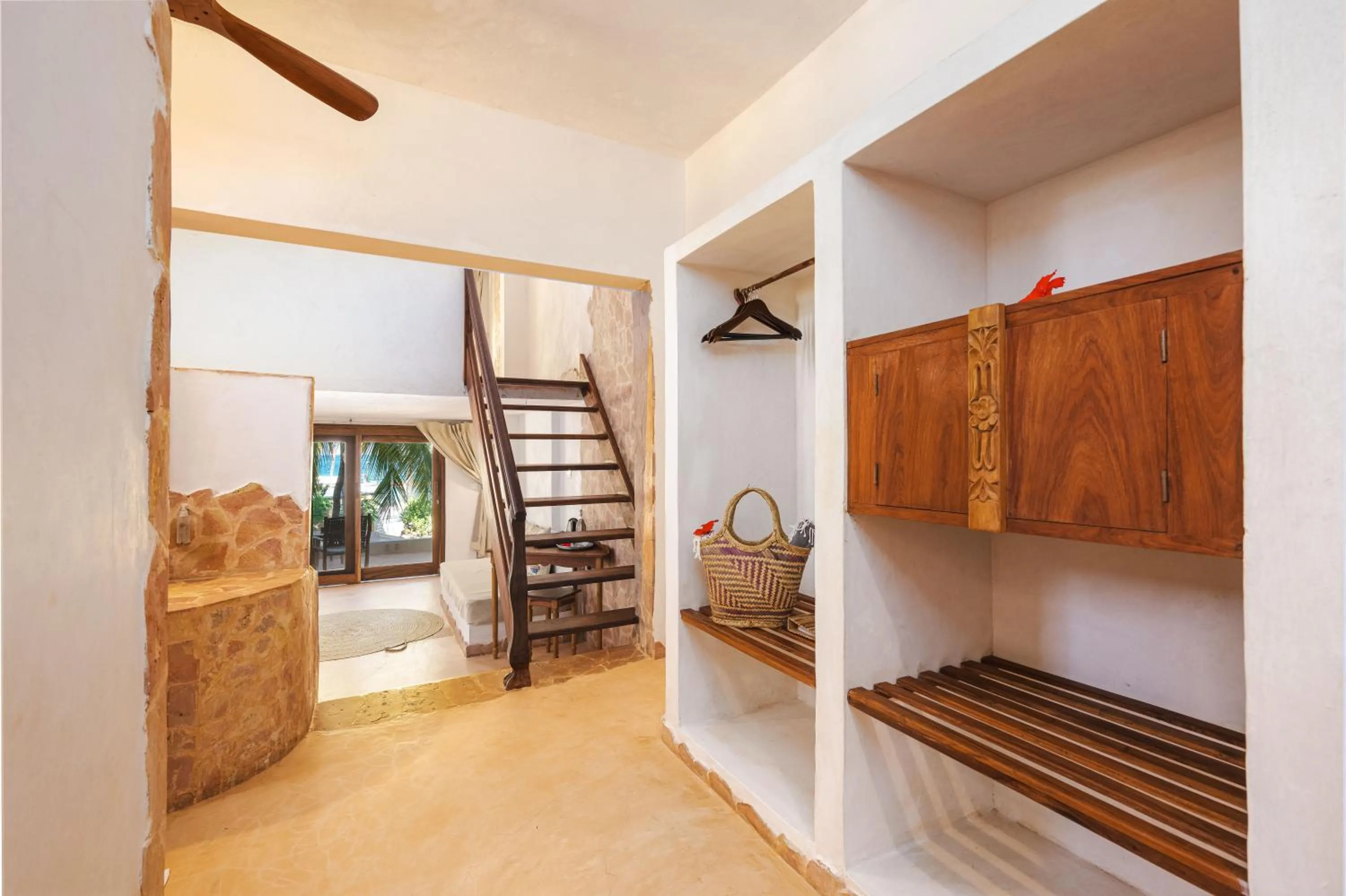 Bedroom in Mvuvi Boutique Resort