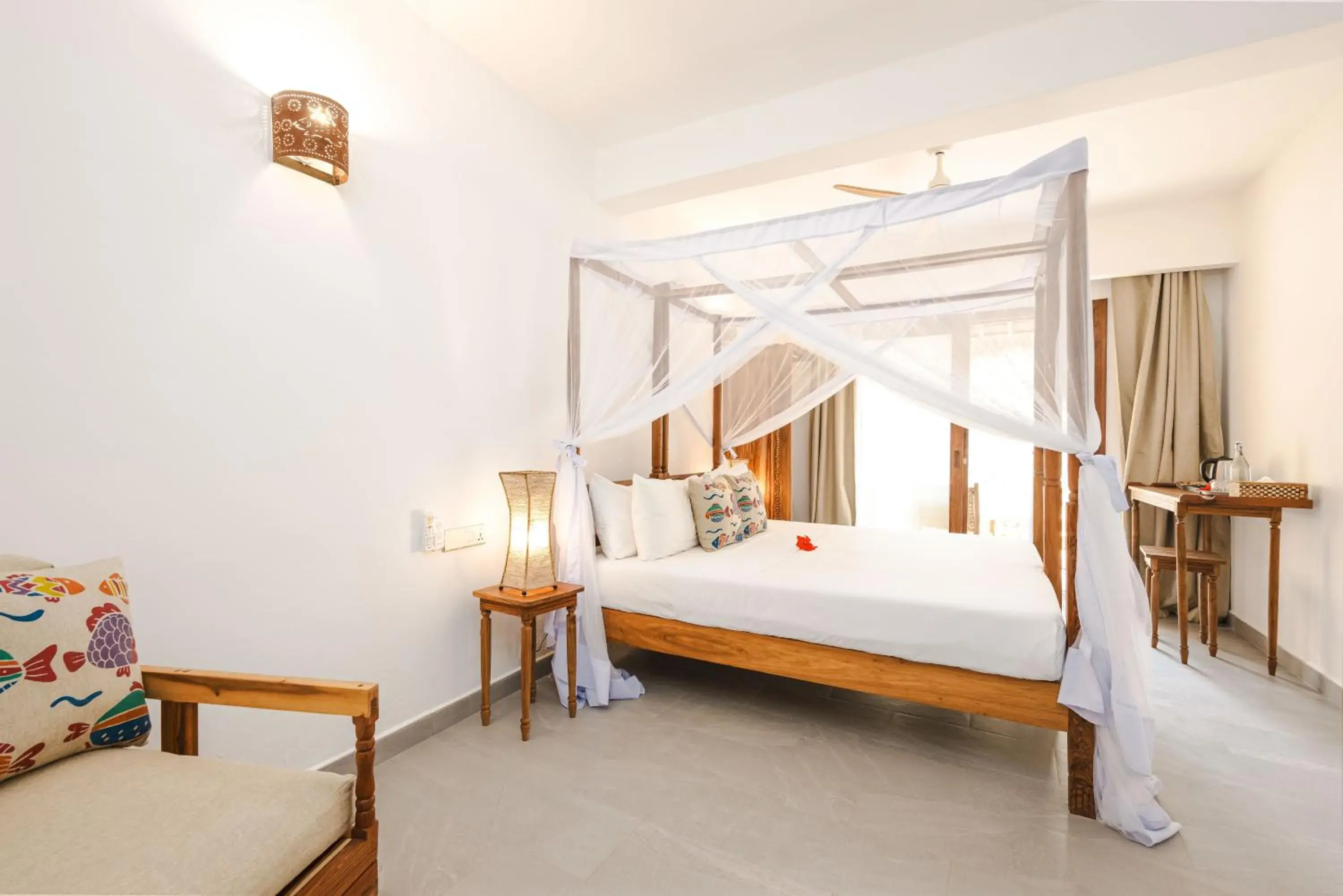 Bedroom, Bed in Mvuvi Boutique Resort Bedroom, Bed in Mvuvi Boutique Resort