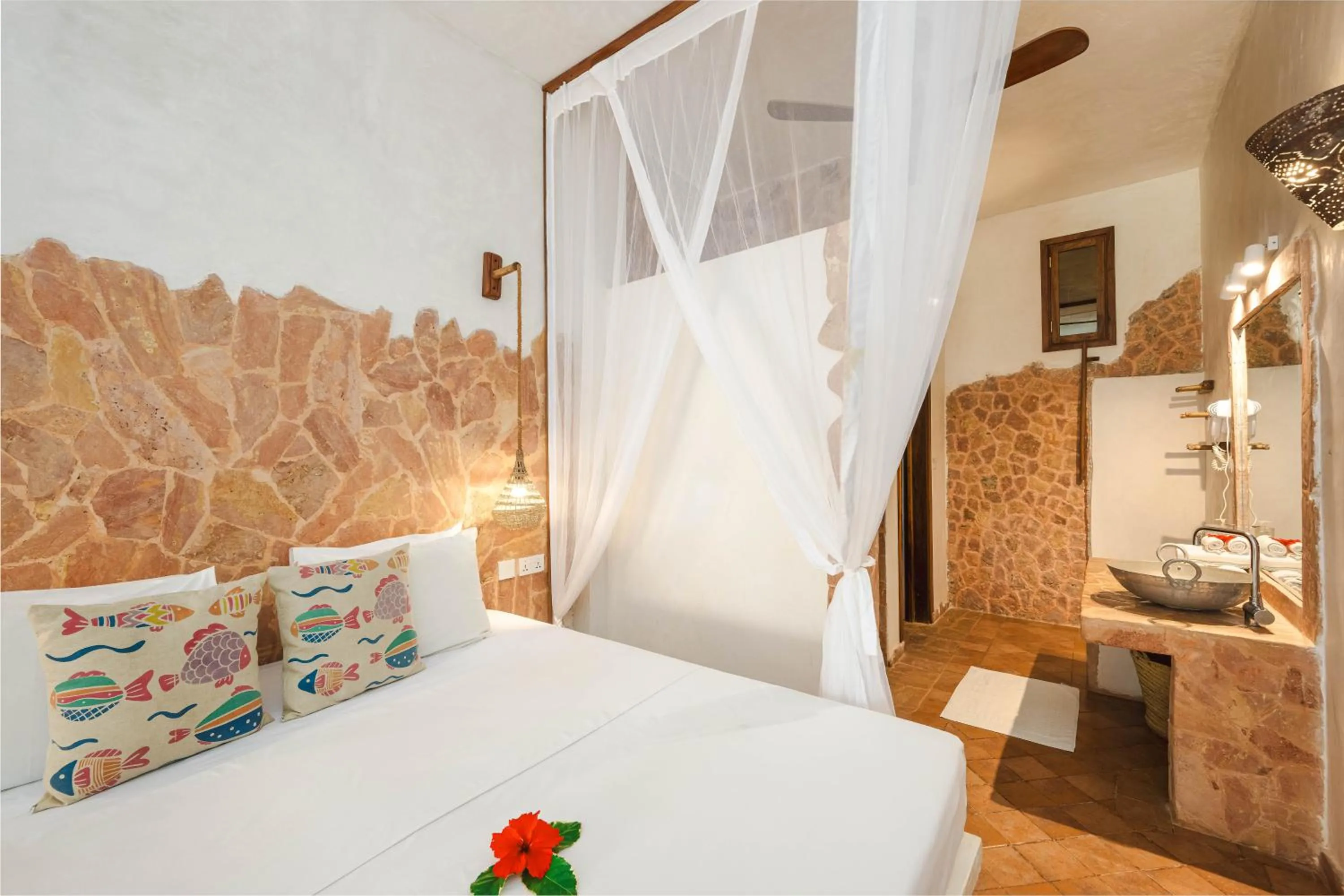 Bedroom, Bed in Mvuvi Boutique Resort