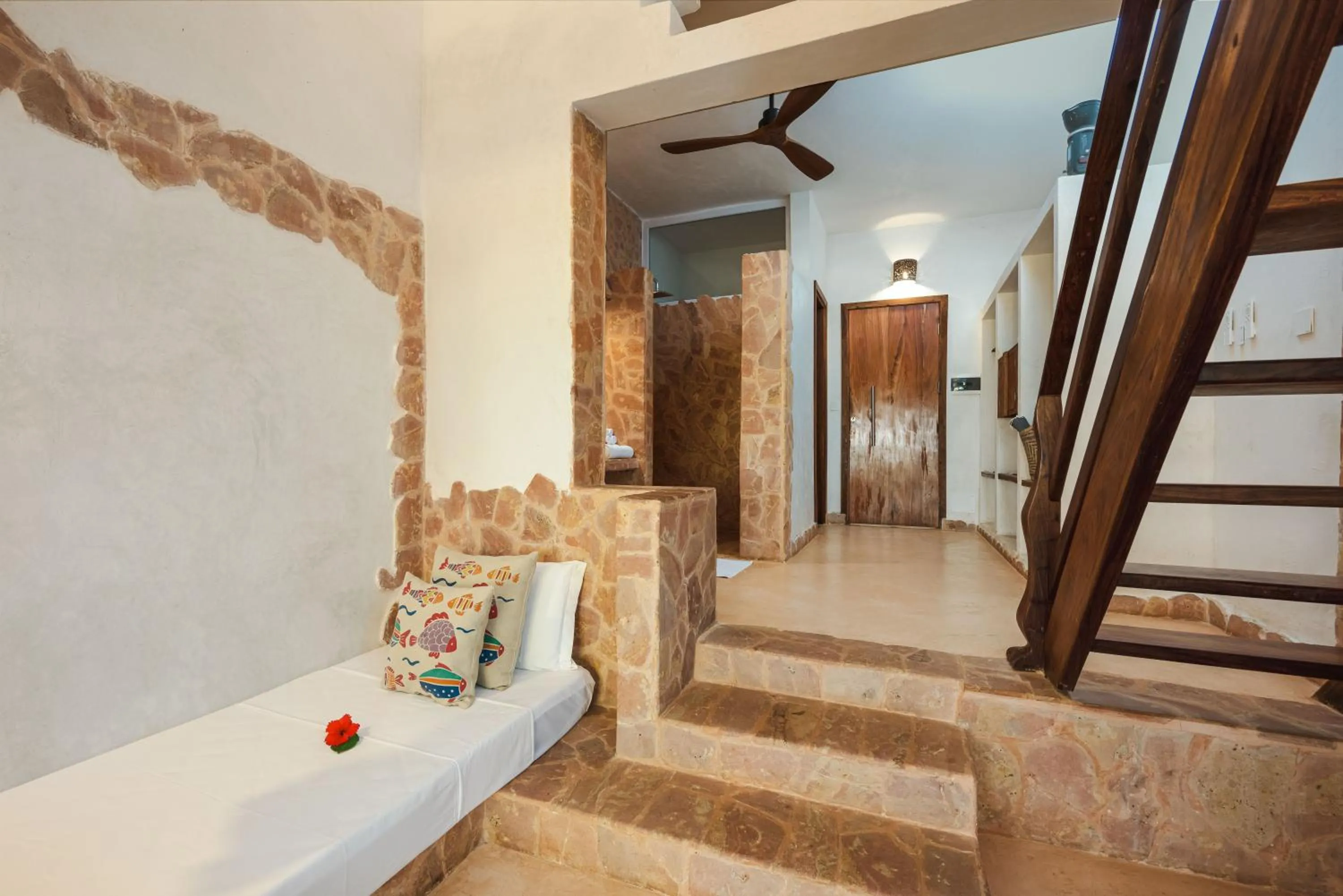 Bedroom in Mvuvi Boutique Resort