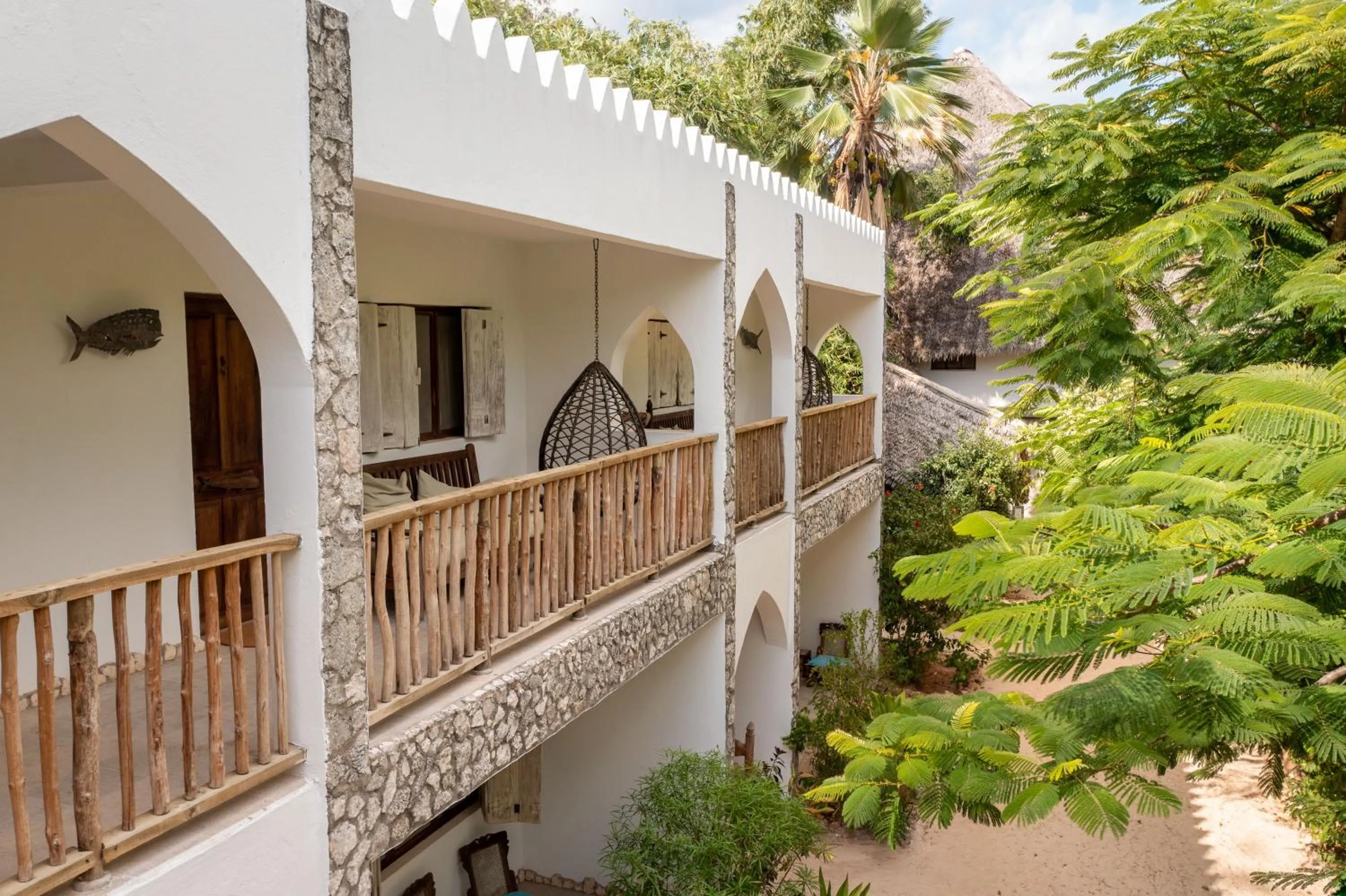 Patio in Mvuvi Boutique Resort