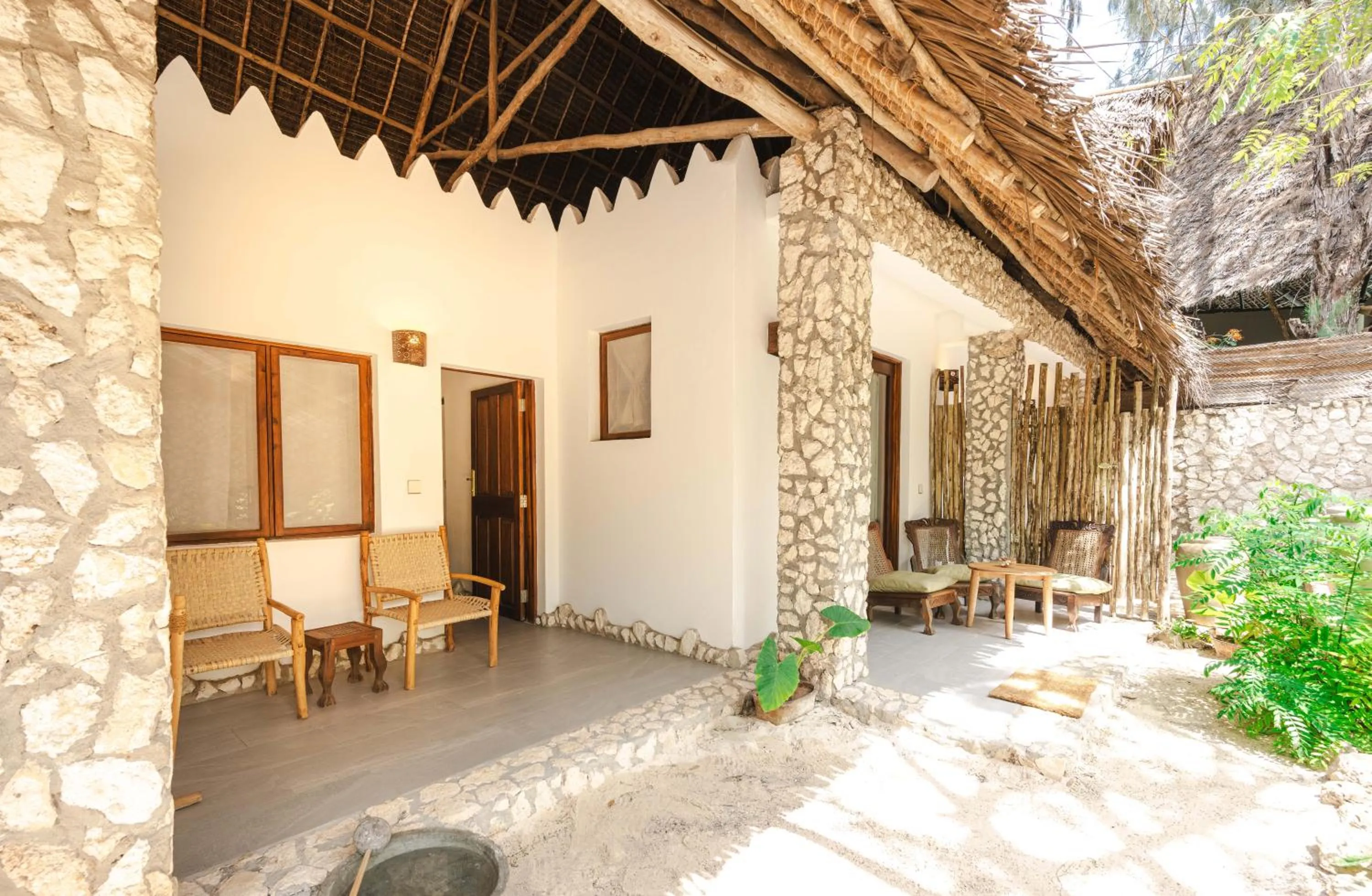 Patio in Mvuvi Boutique Resort