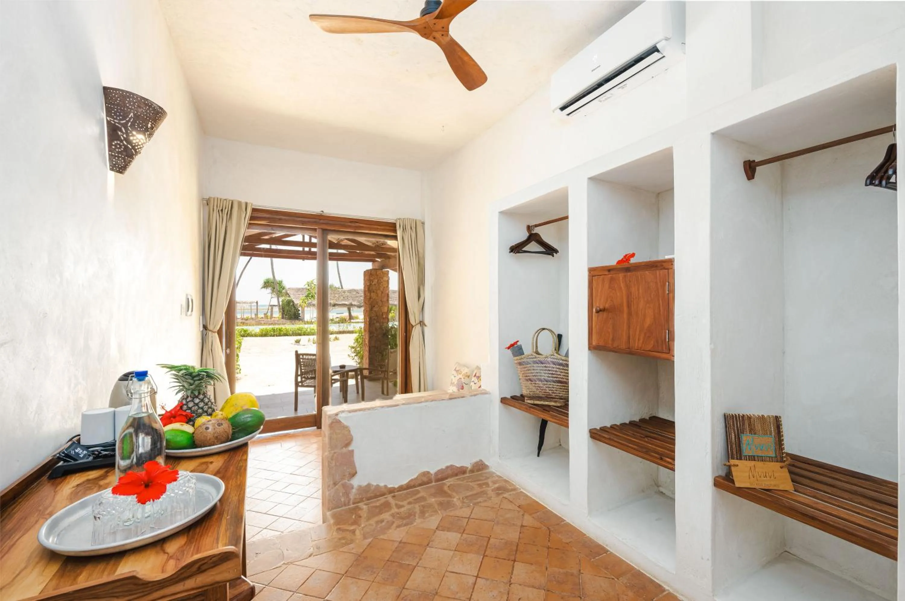 Bedroom in Mvuvi Boutique Resort