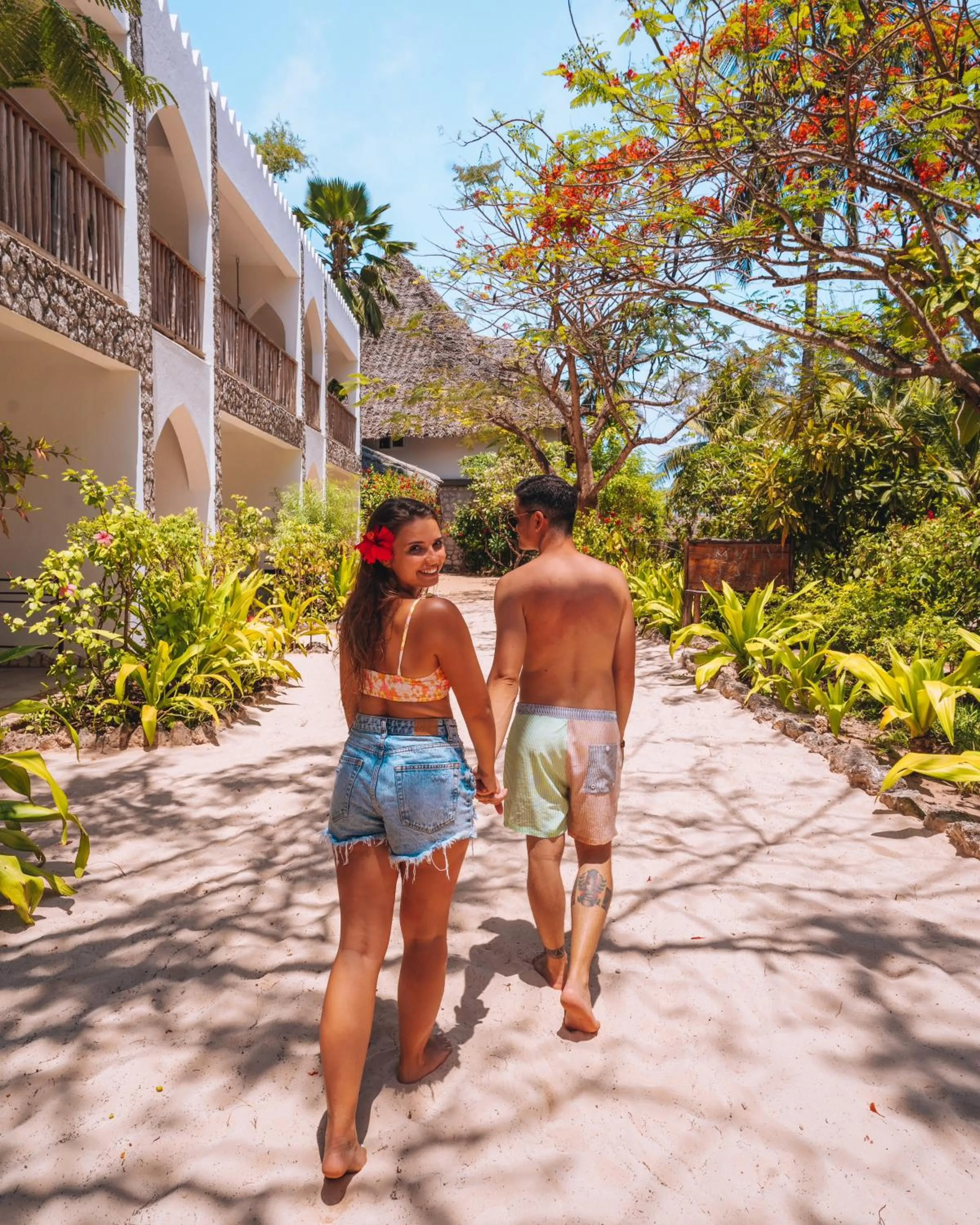 Garden in Mvuvi Boutique Resort