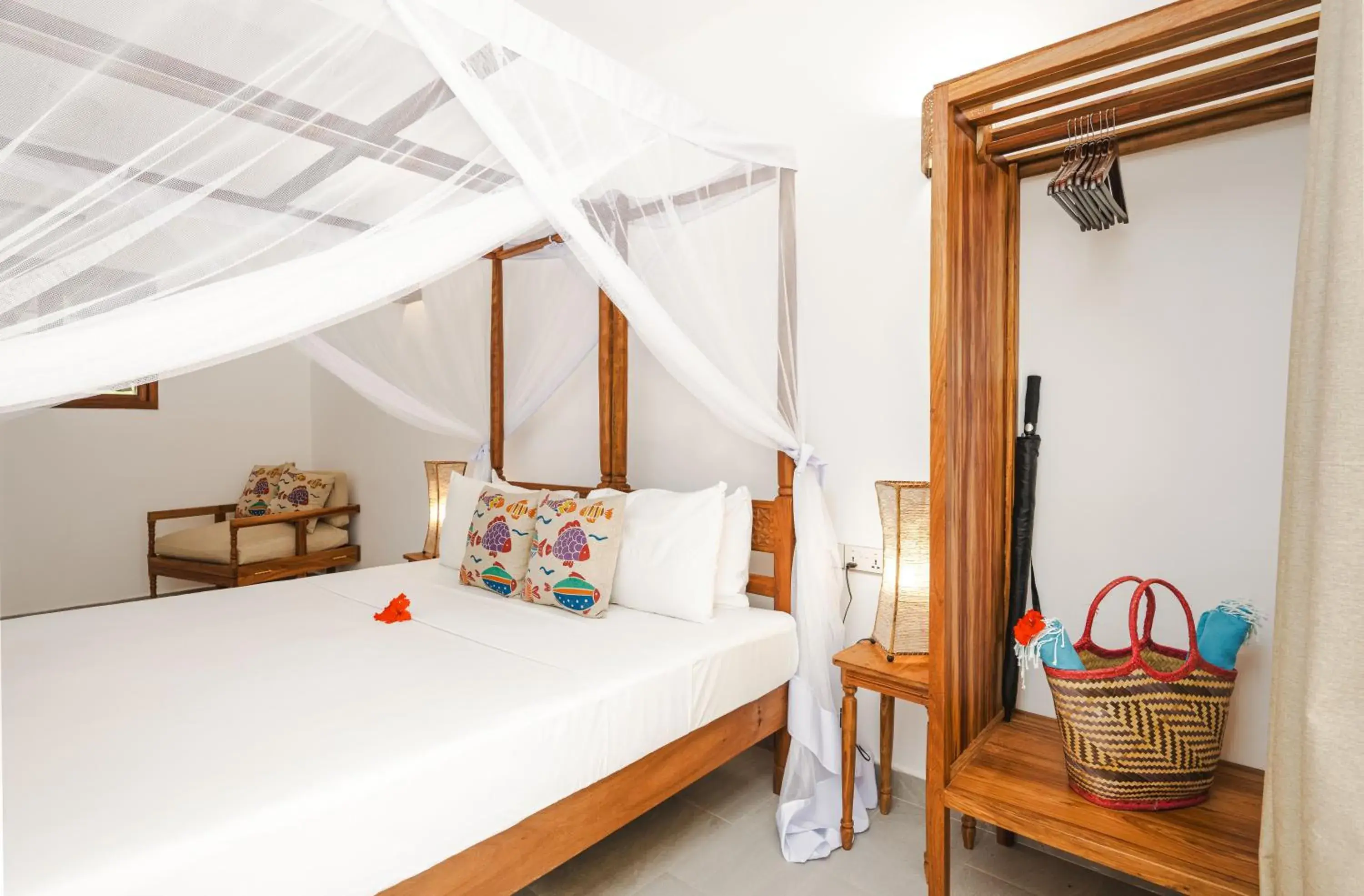 Bedroom, Bed in Mvuvi Boutique Resort Bedroom, Bed in Mvuvi Boutique Resort