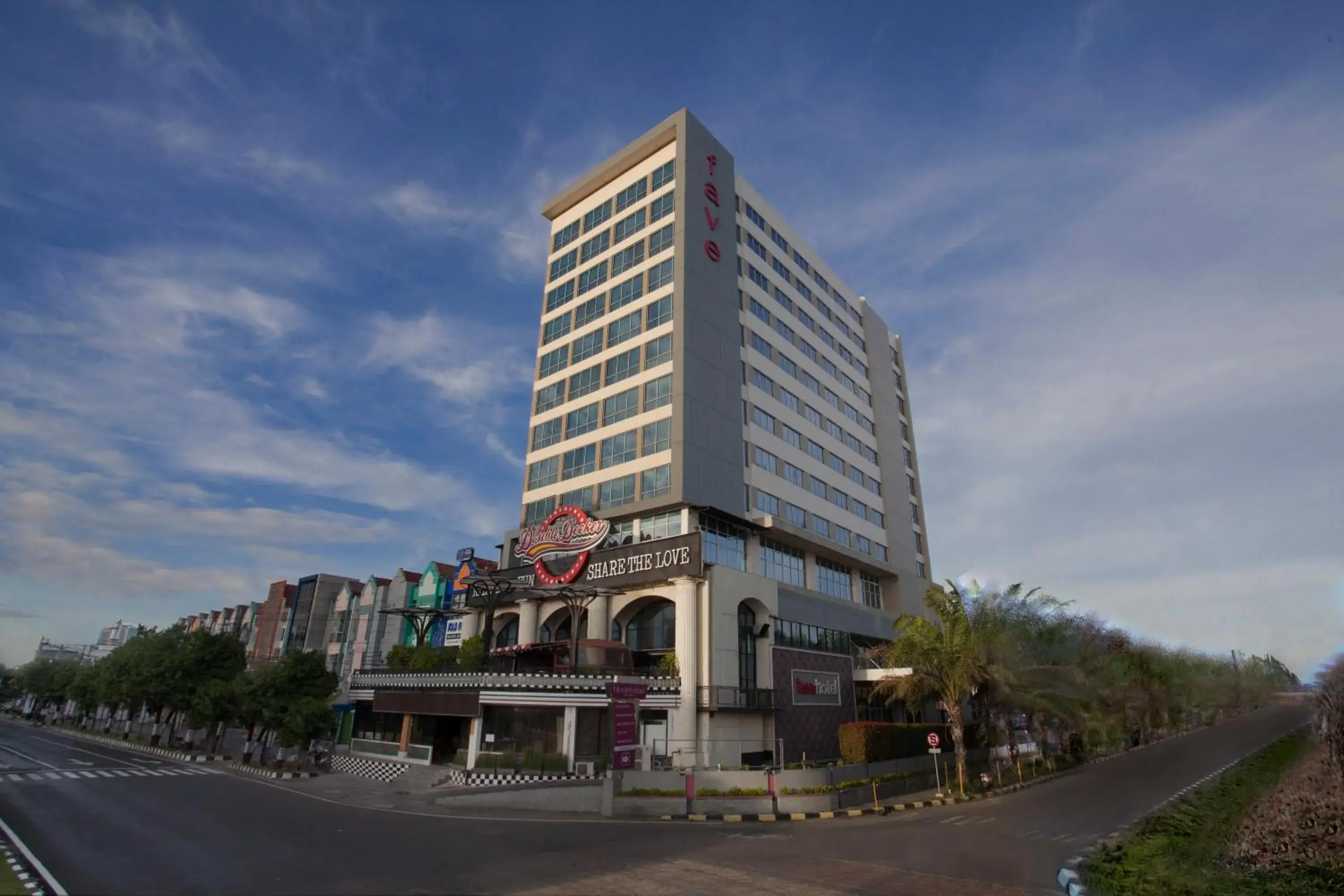 Property building in favehotel Solo Baru Property building in favehotel Solo Baru