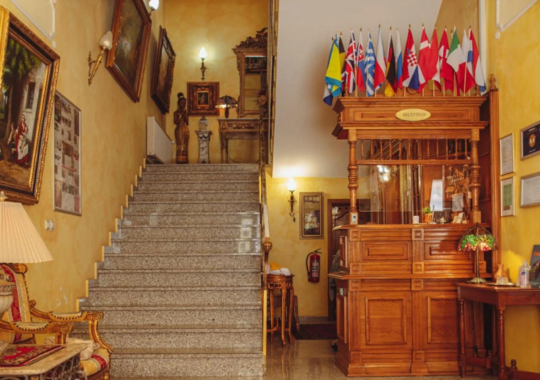 Lobby or reception in Hotel Grande