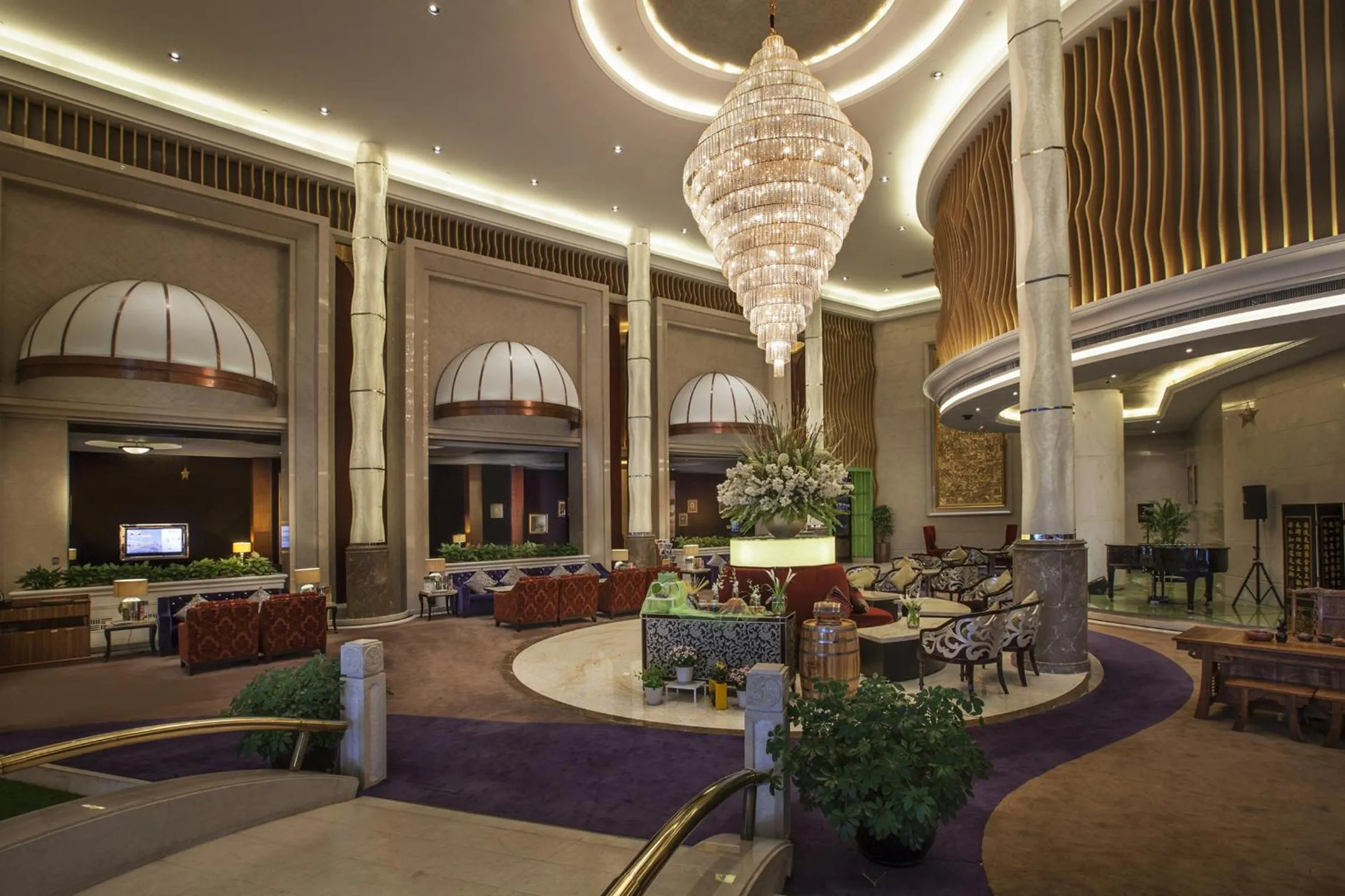 Lounge or bar in Grand Metropark Hotel Suzhou