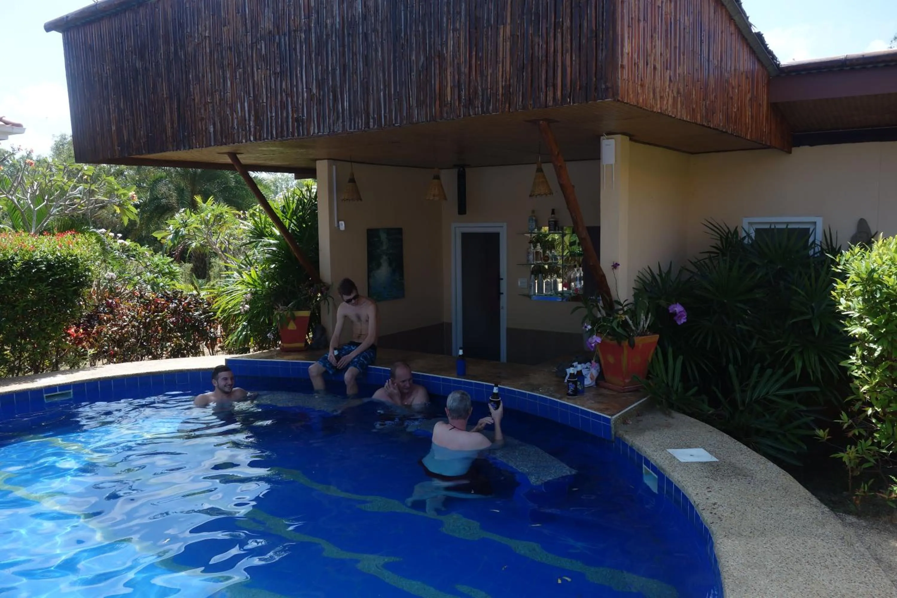 Swimming pool in Ao Thai Resort
