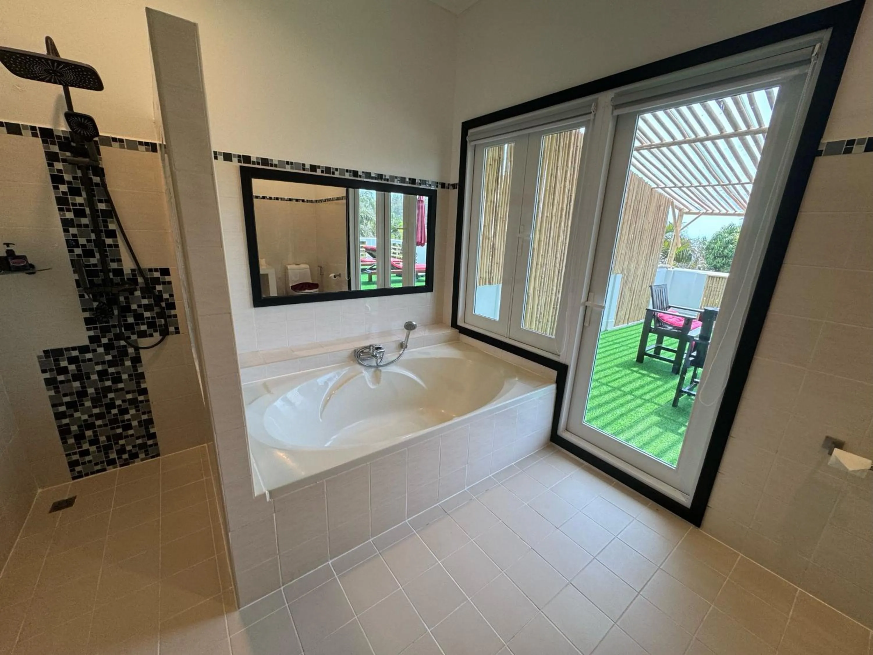 Shower in Ao Thai Resort