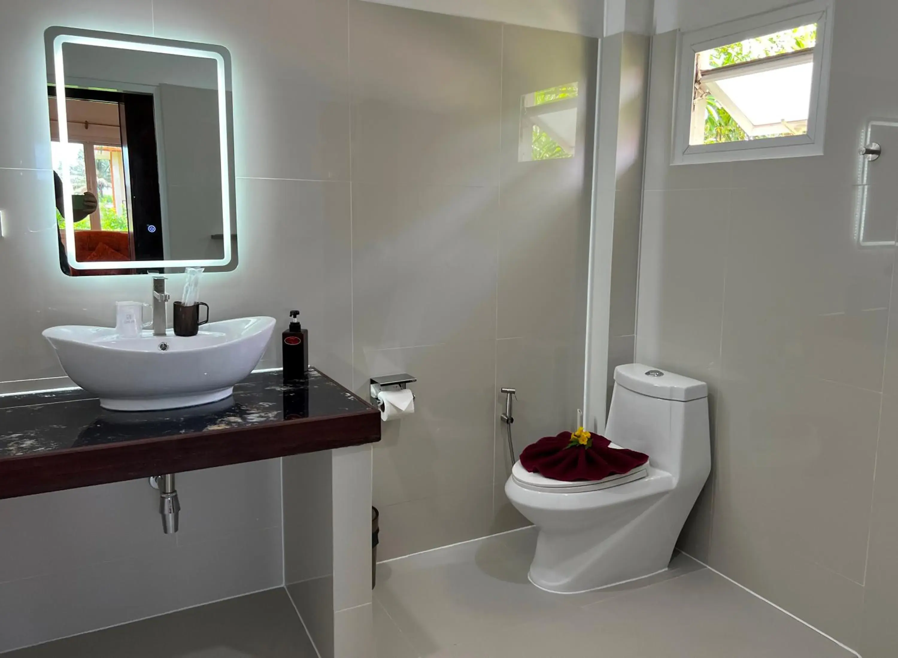 Bathroom in Ao Thai Resort Bathroom in Ao Thai Resort