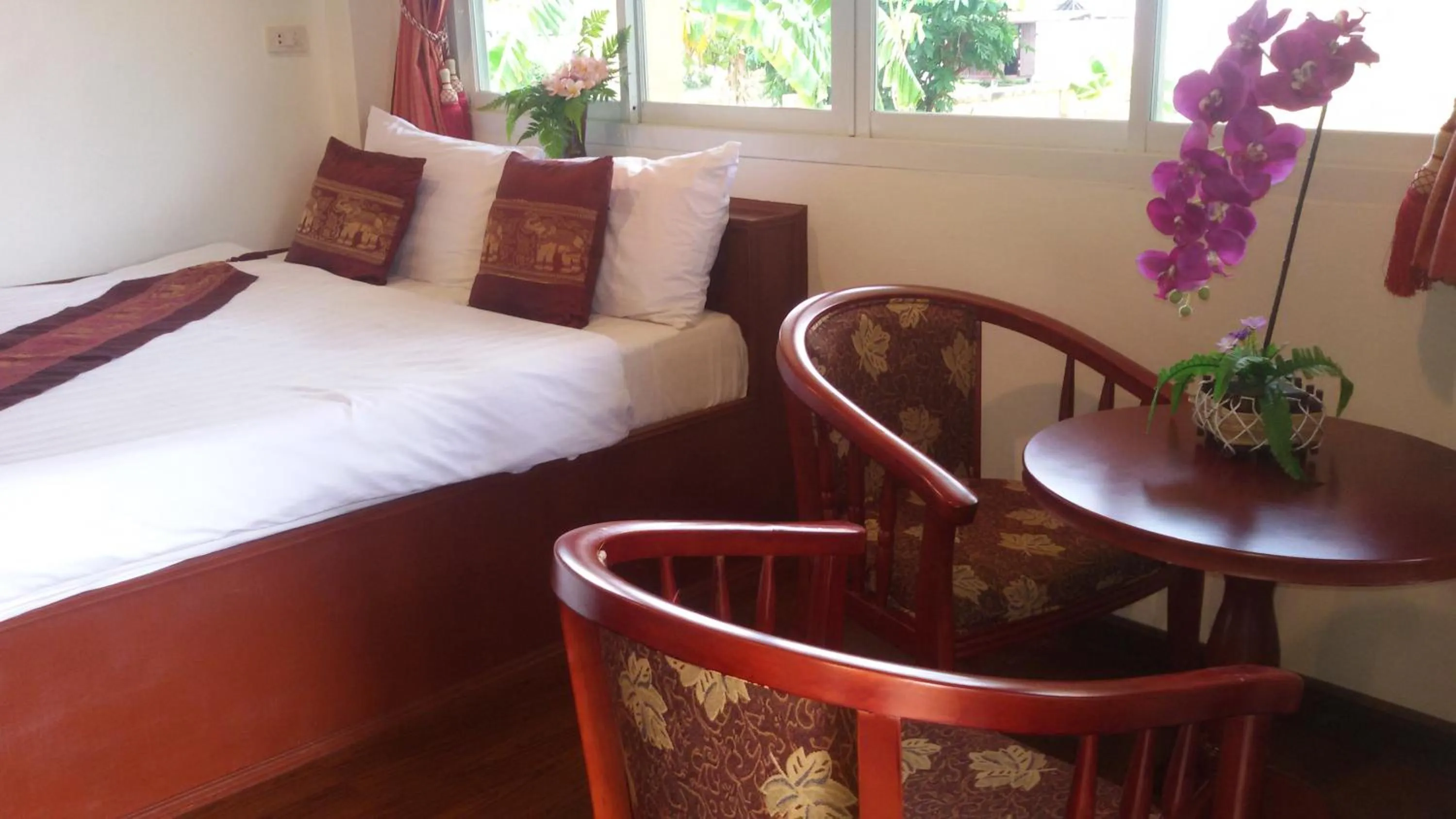 Bed in Ao Thai Resort