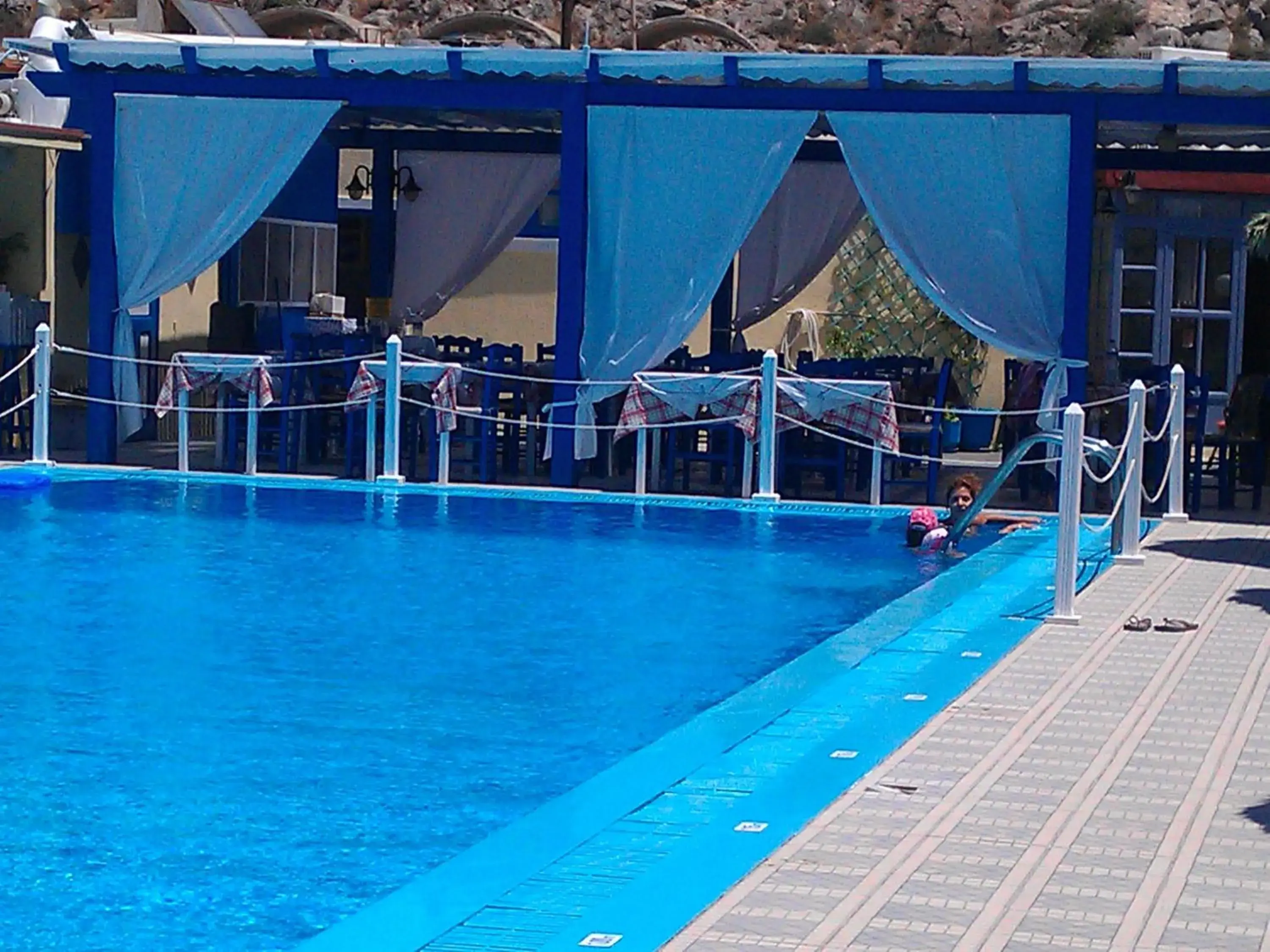 Swimming pool in Villa Michalis Swimming pool in Villa Michalis