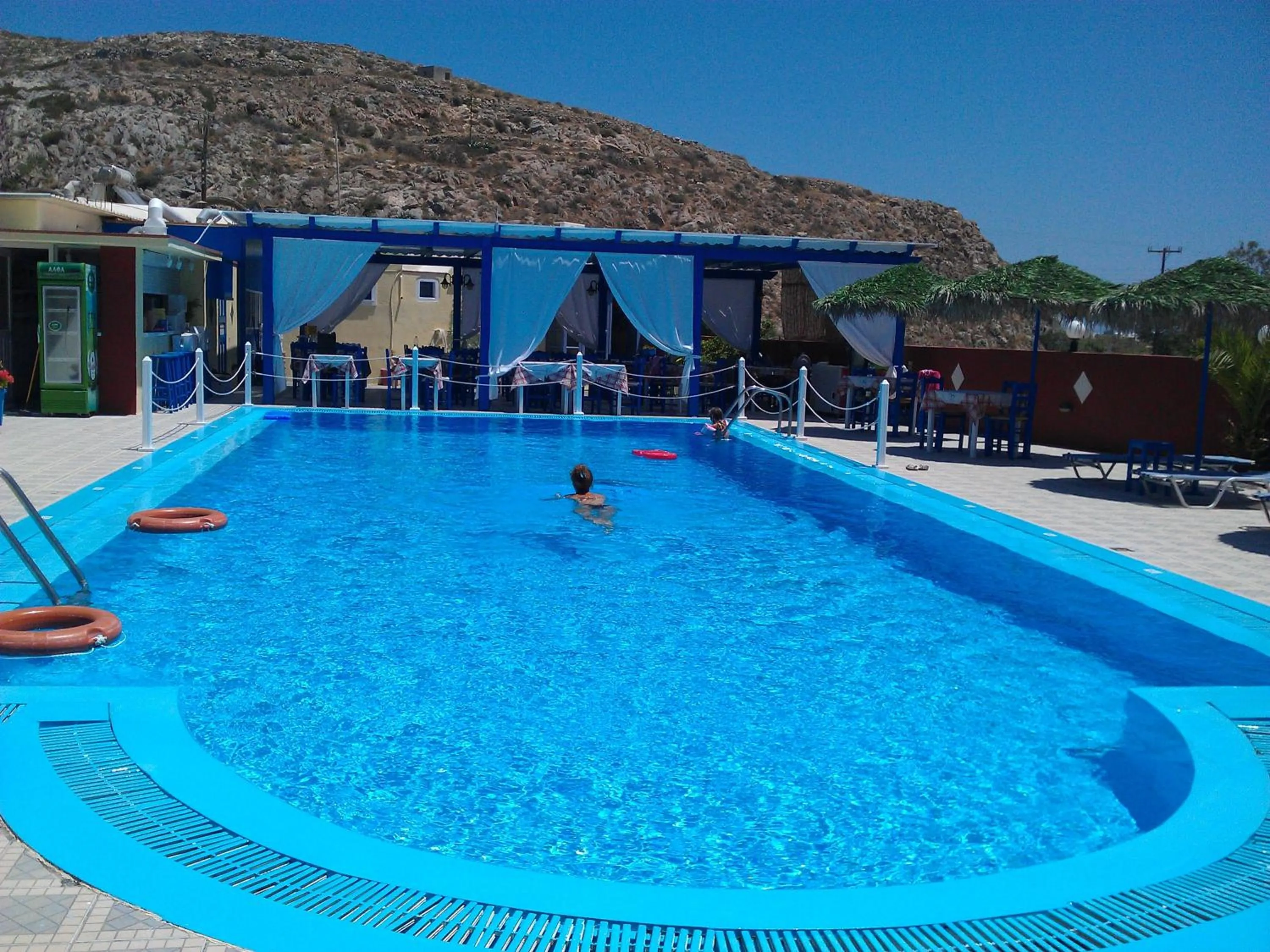Swimming pool in Villa Michalis
