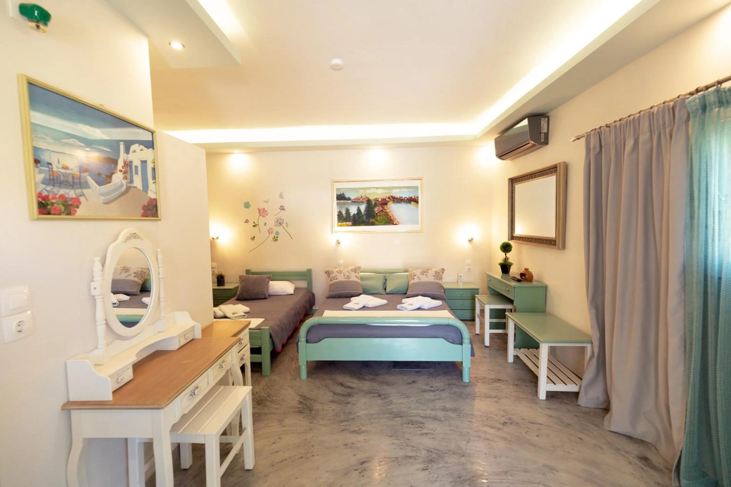 Bedroom in Villa Michalis