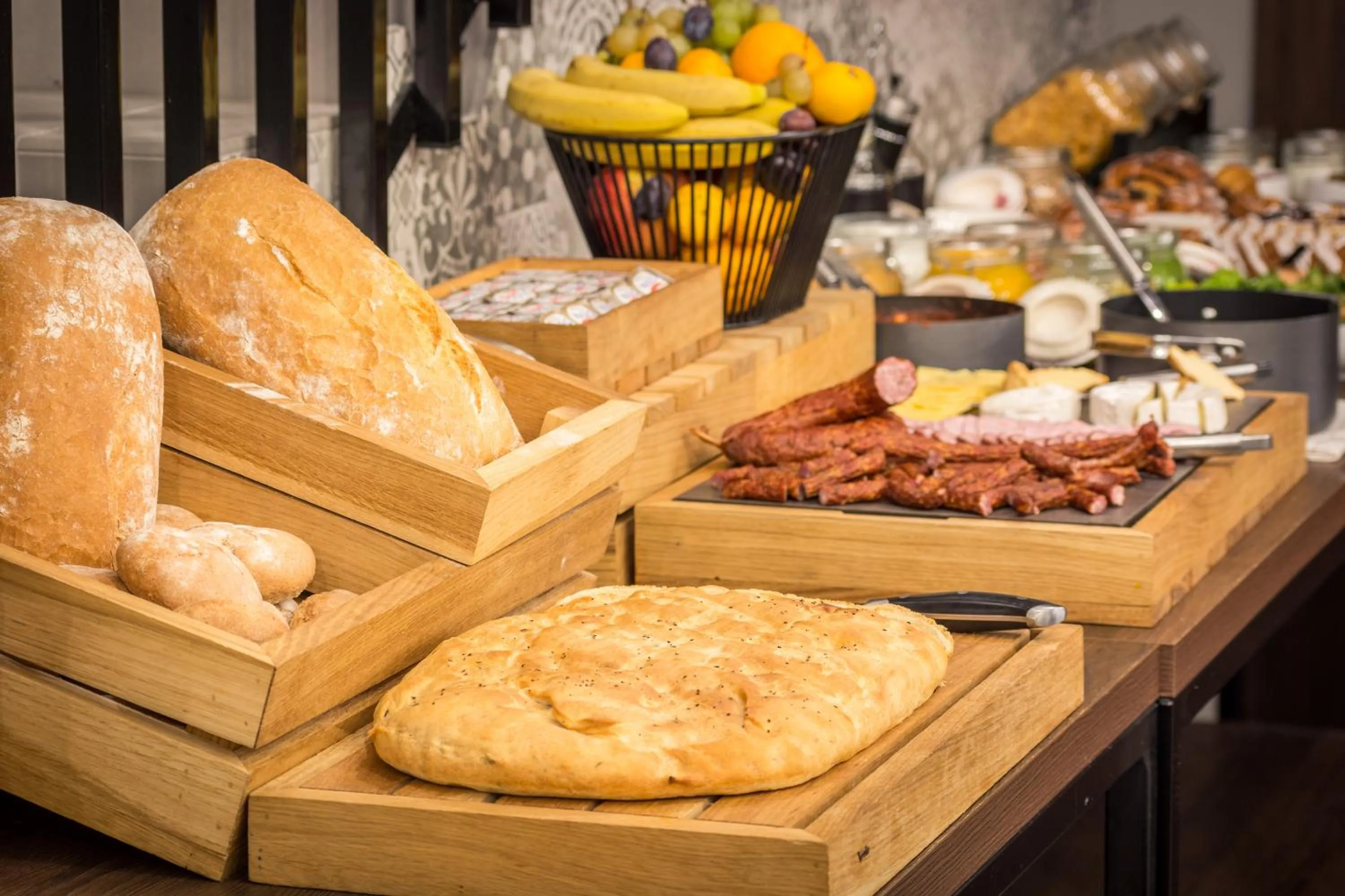 Food close-up in Hotel Lavender