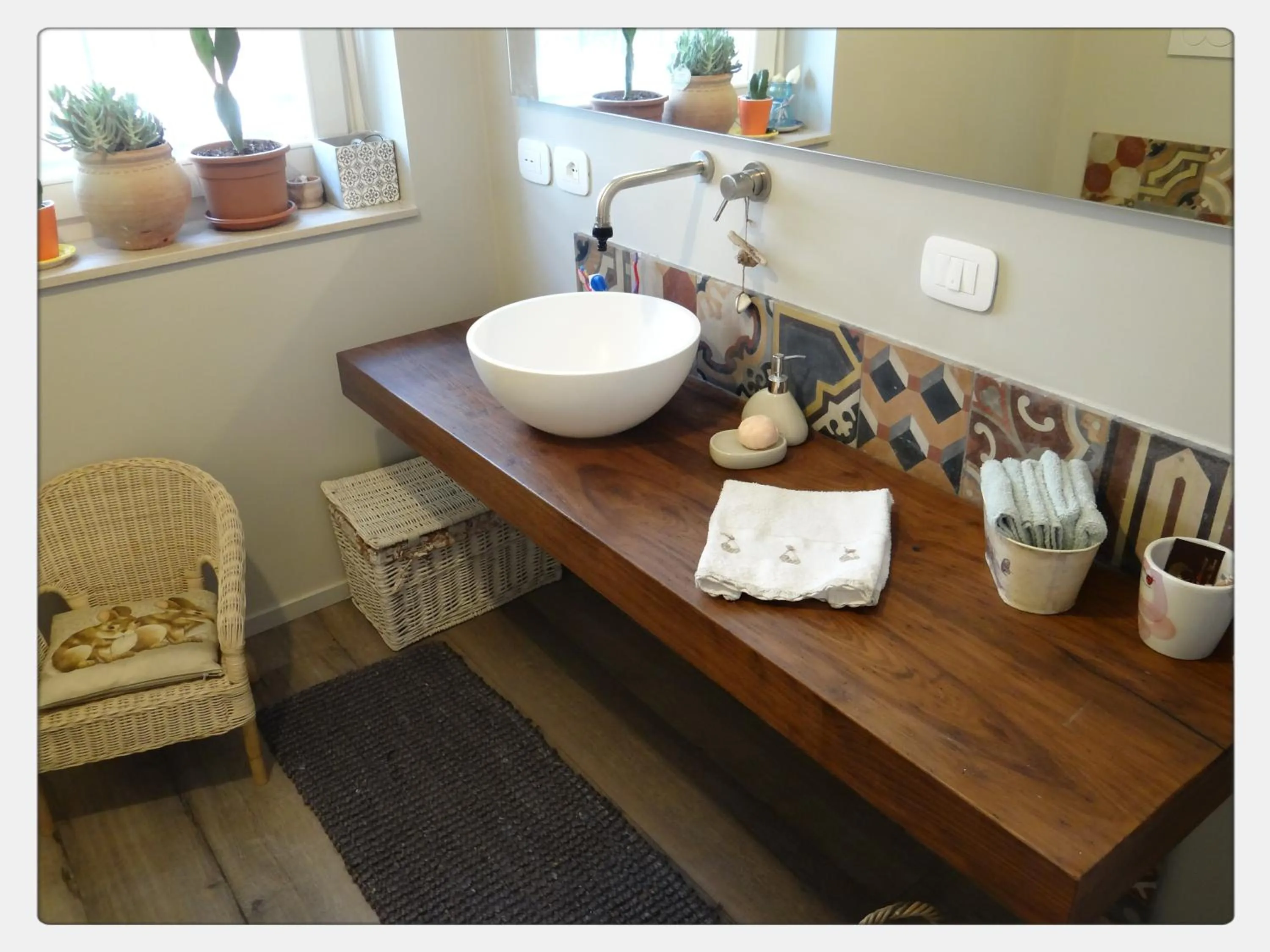 Bathroom in FRich B&B