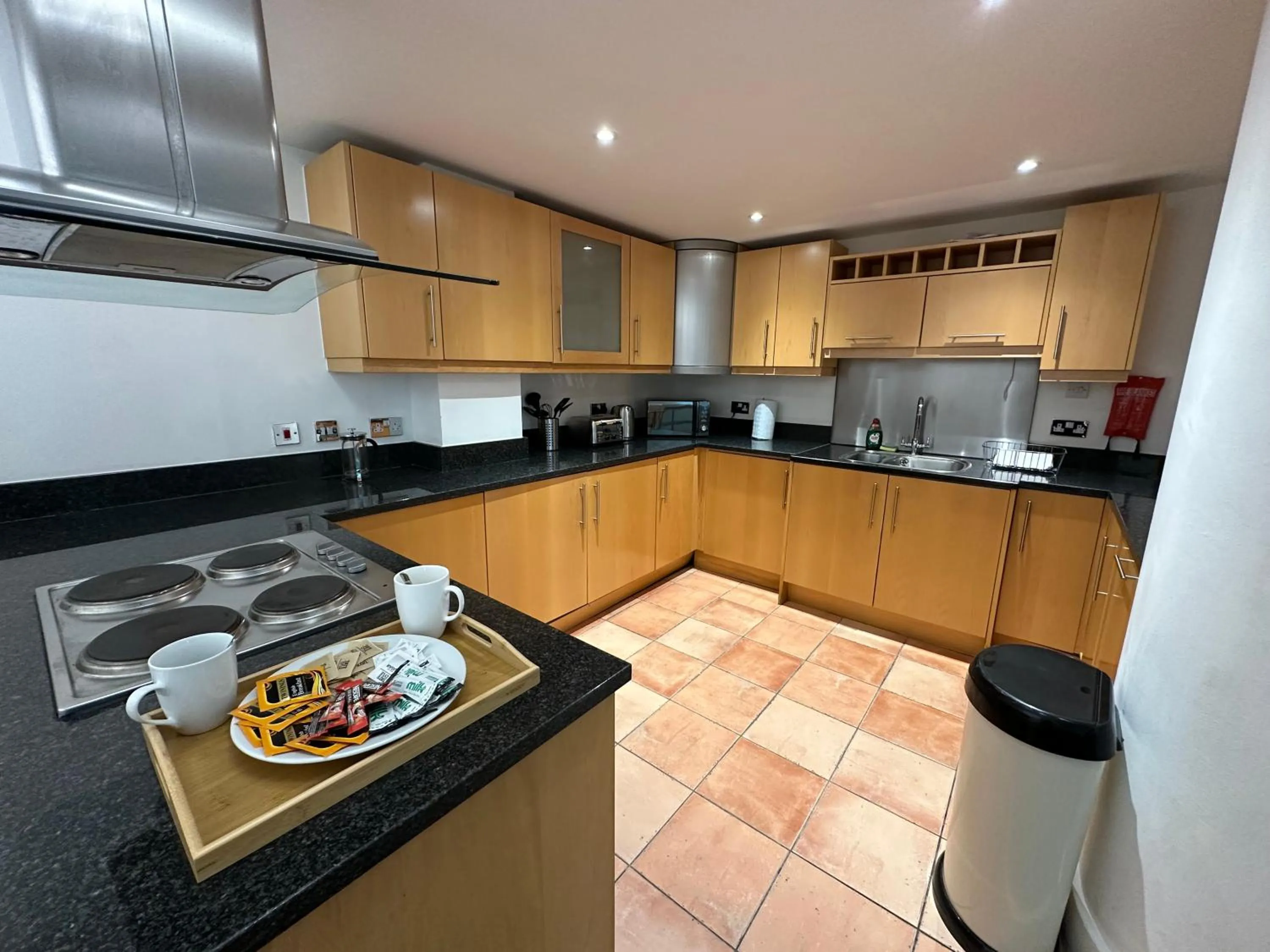 Coffee/tea facilities in Canary Wharf - Luxury Apartments