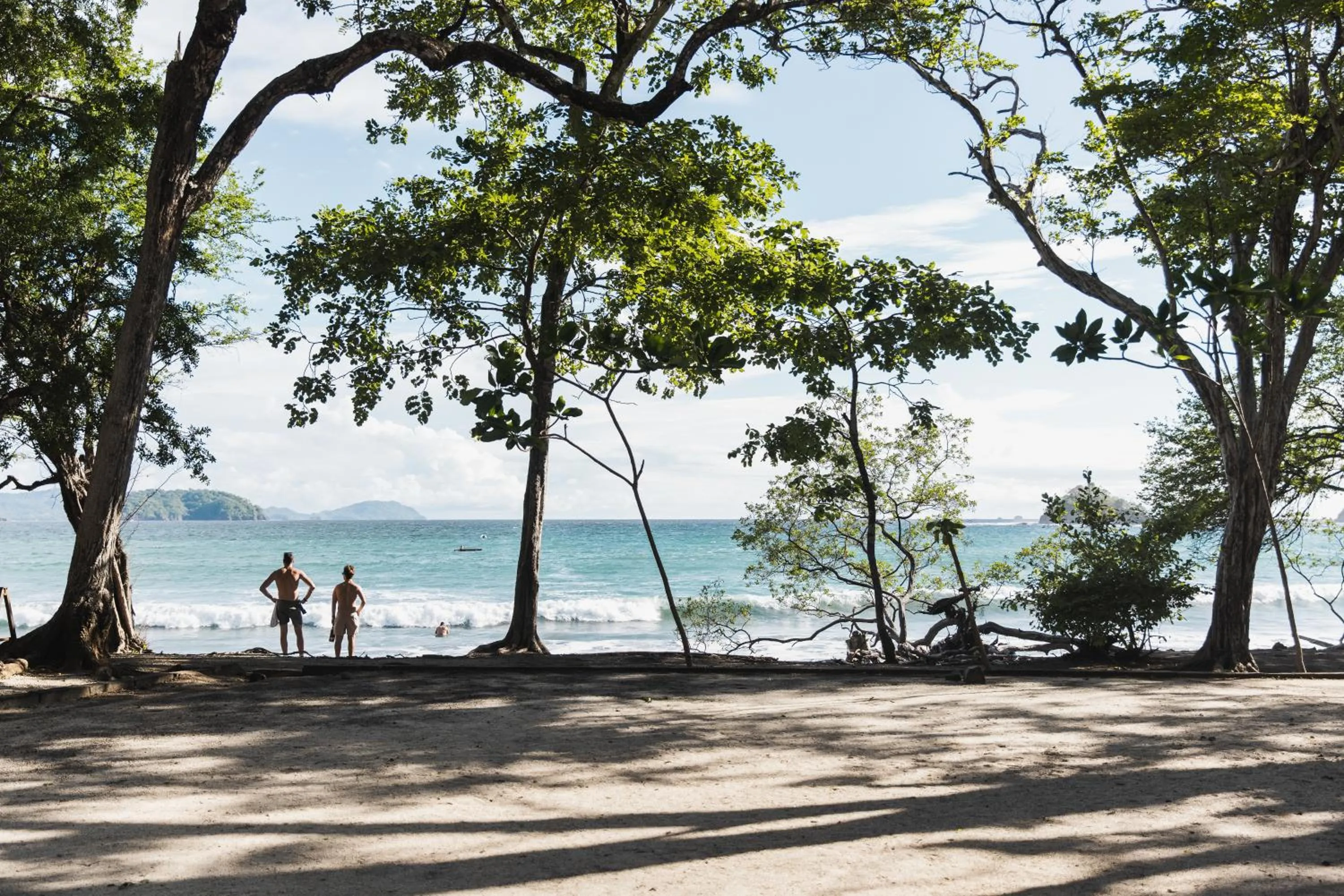 Natural landscape in Santarena Hotel at Las Catalinas