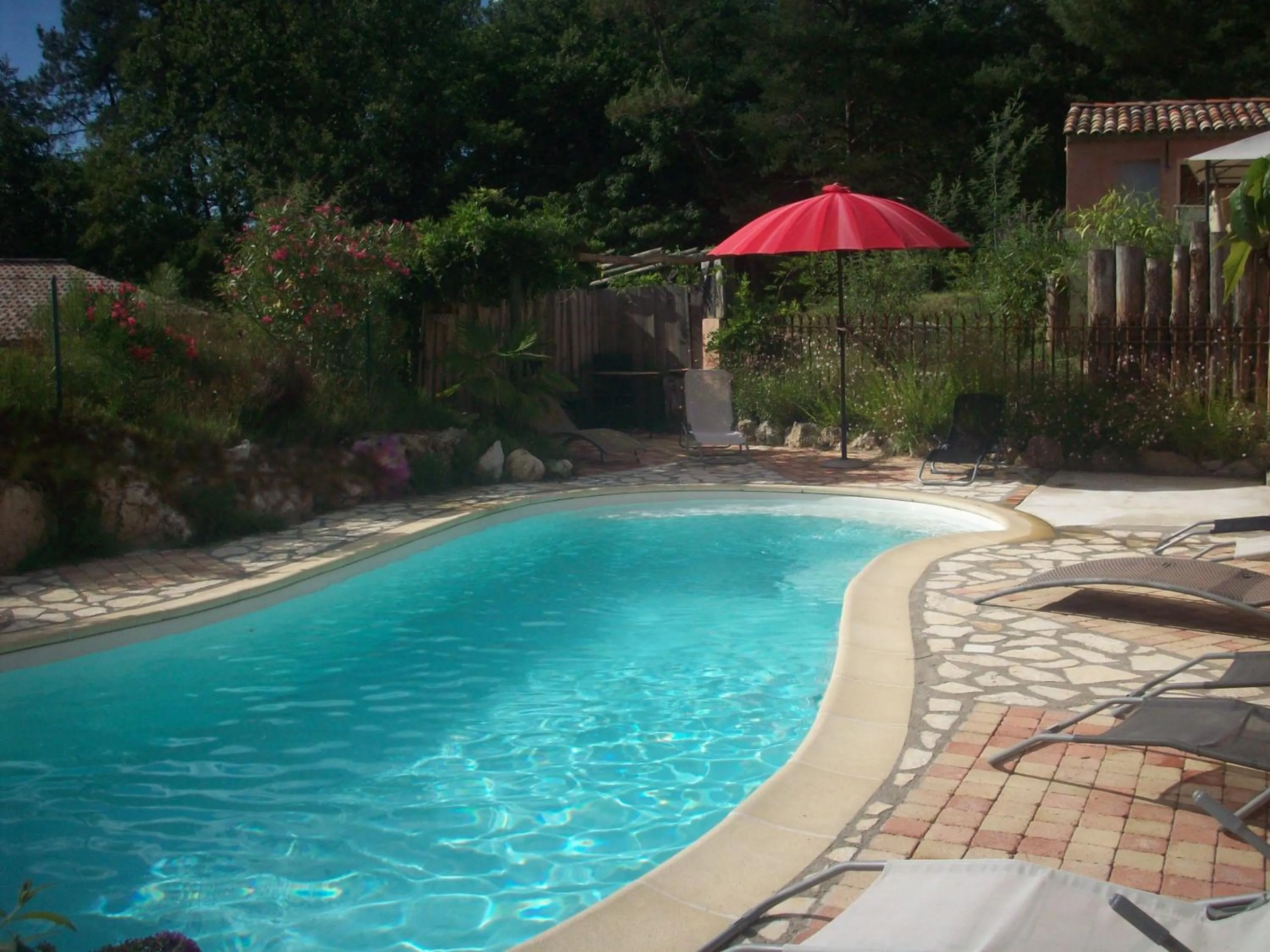 Swimming pool in Studios et Gite La Sauvasse