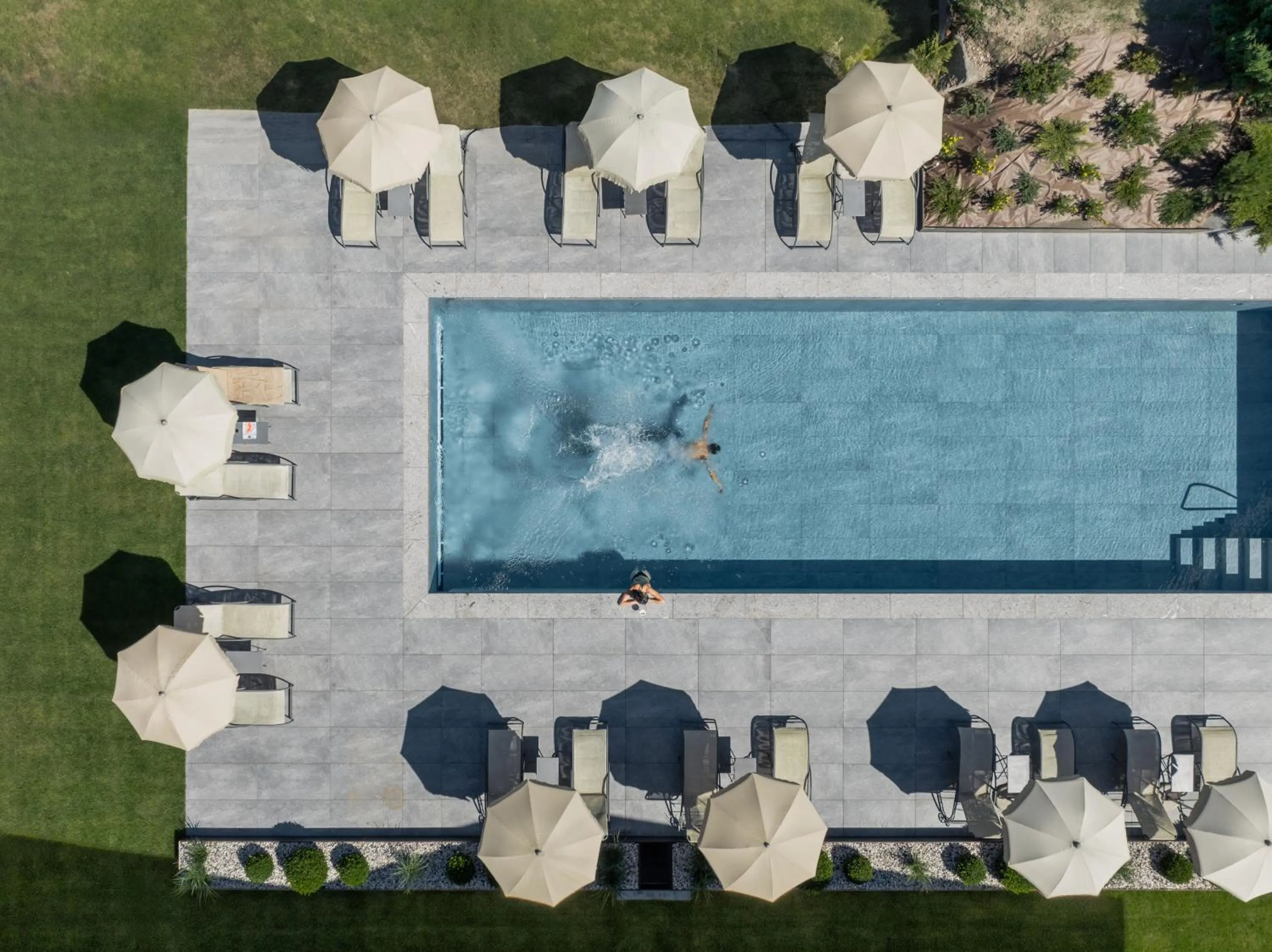 Swimming pool in Dolomites Nature Hotel Vigilerhof