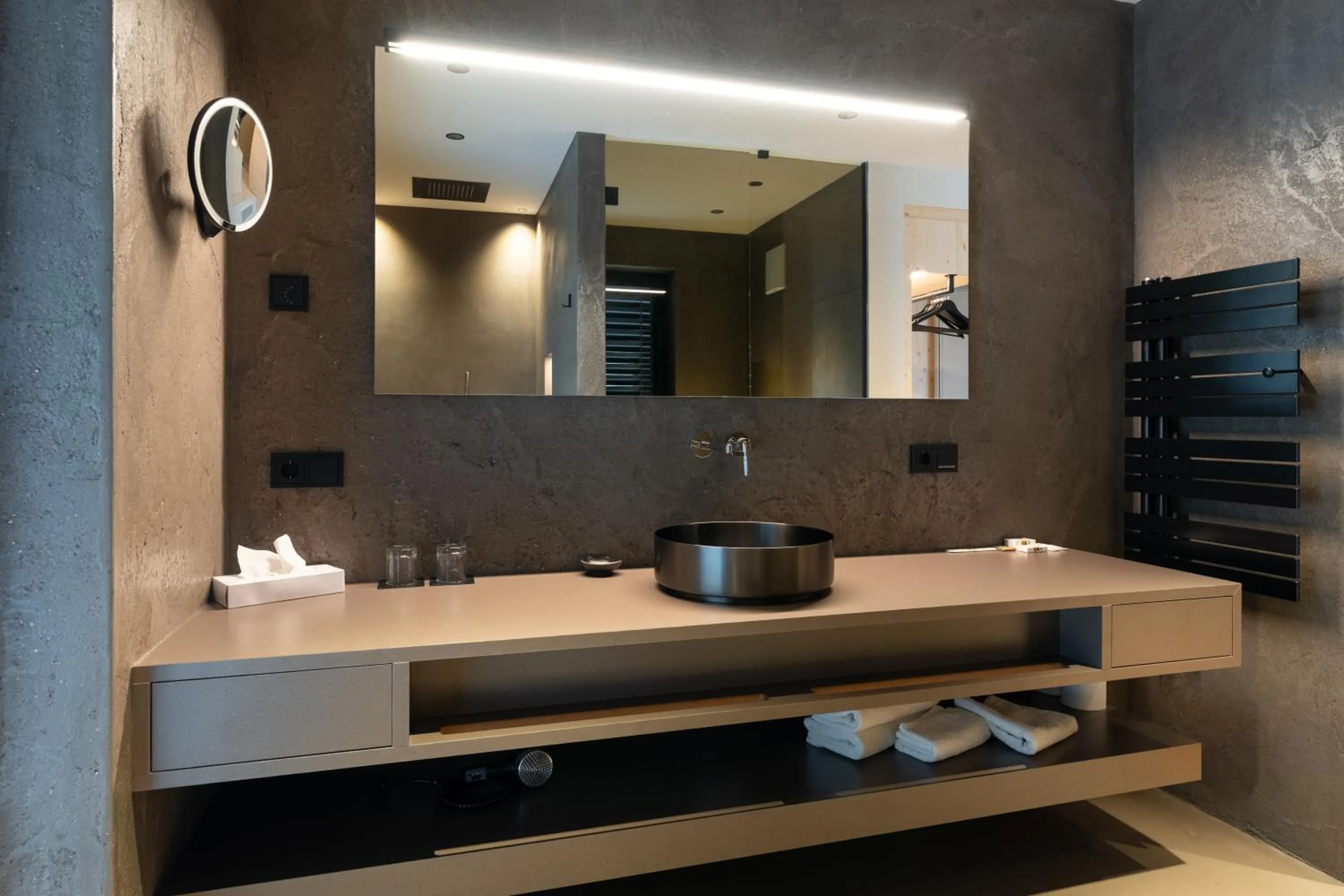 Bathroom in Dolomites Nature Hotel Vigilerhof