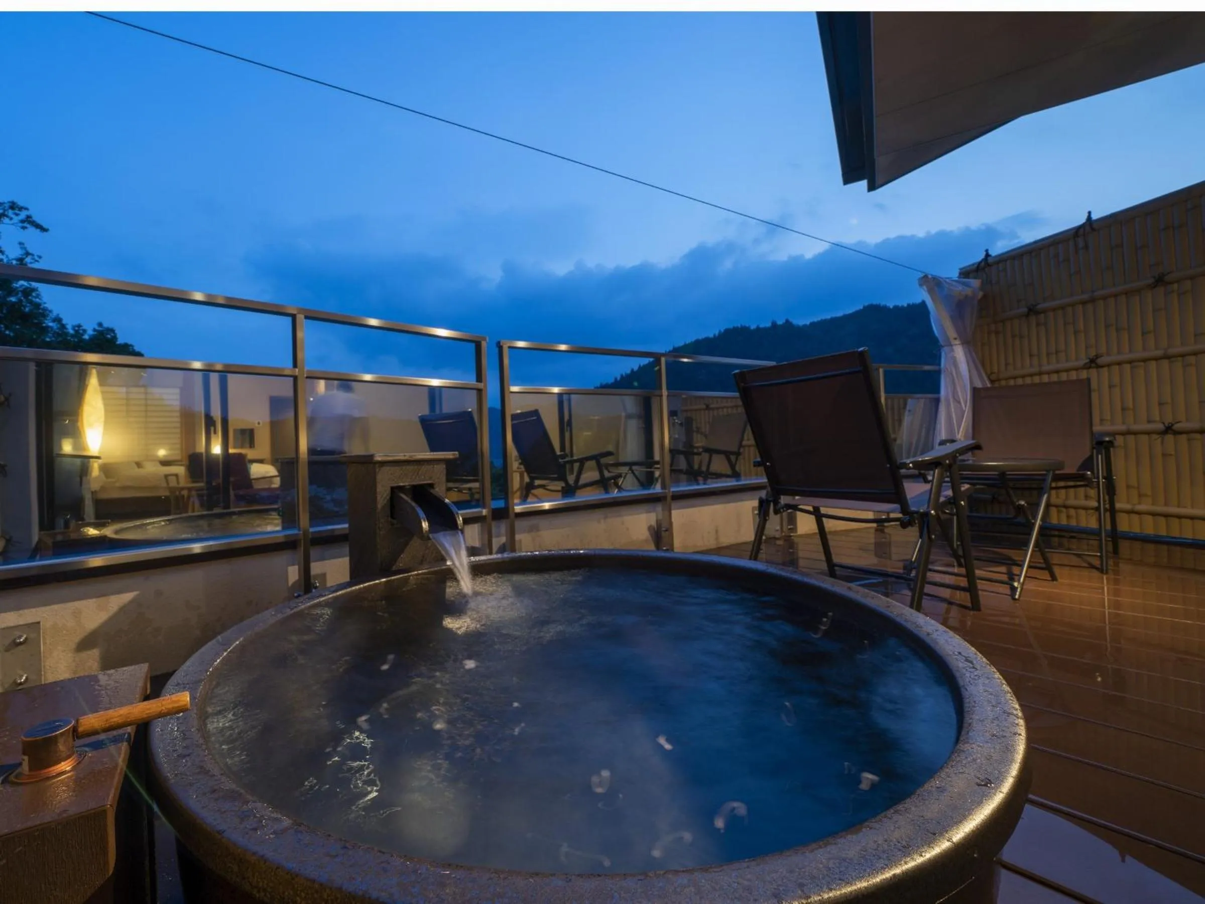 Balcony/Terrace in Hotel Sekisuien