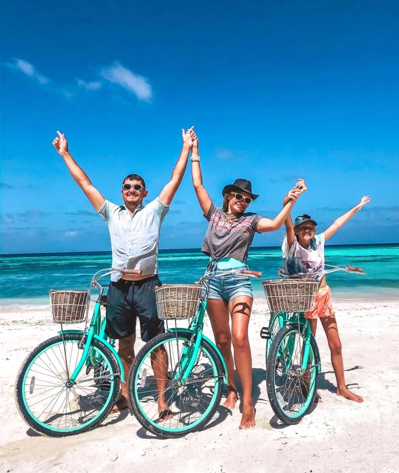 group of guests in Moodhu Surf House