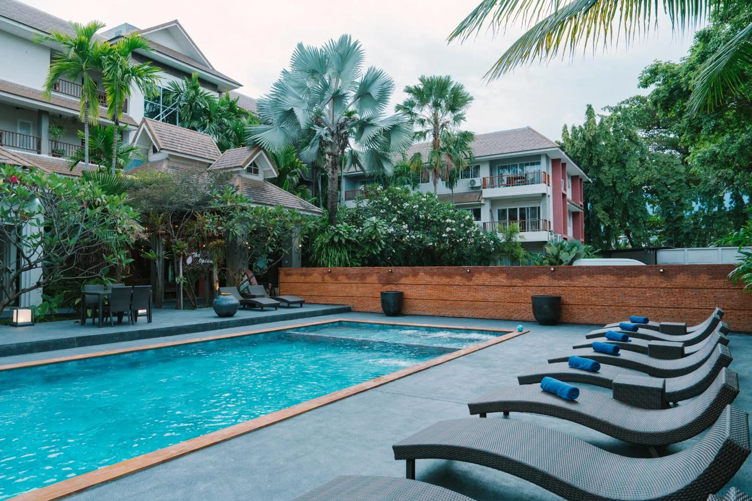Swimming pool in The Opium Chiang Mai