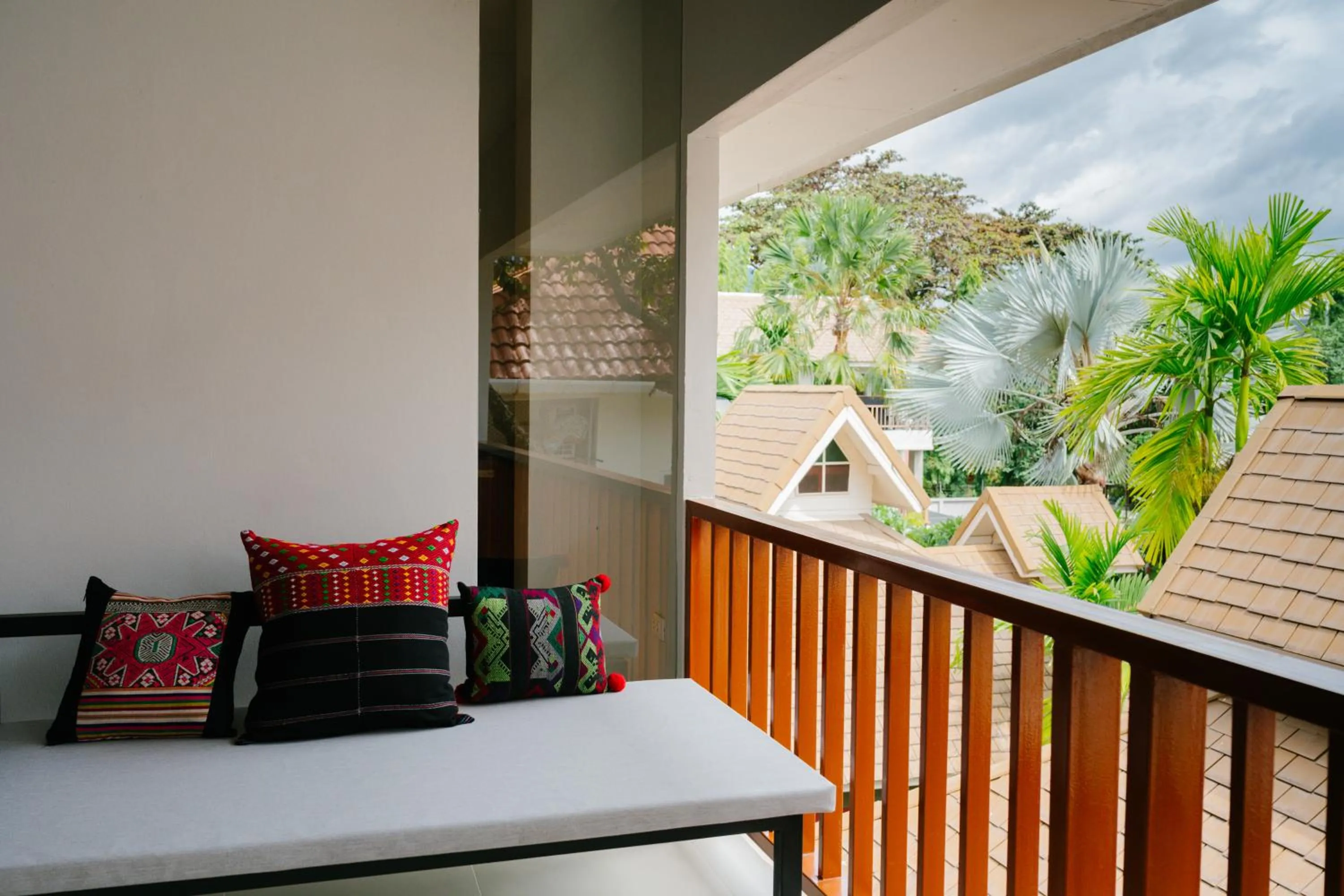 Patio in The Opium Chiang Mai