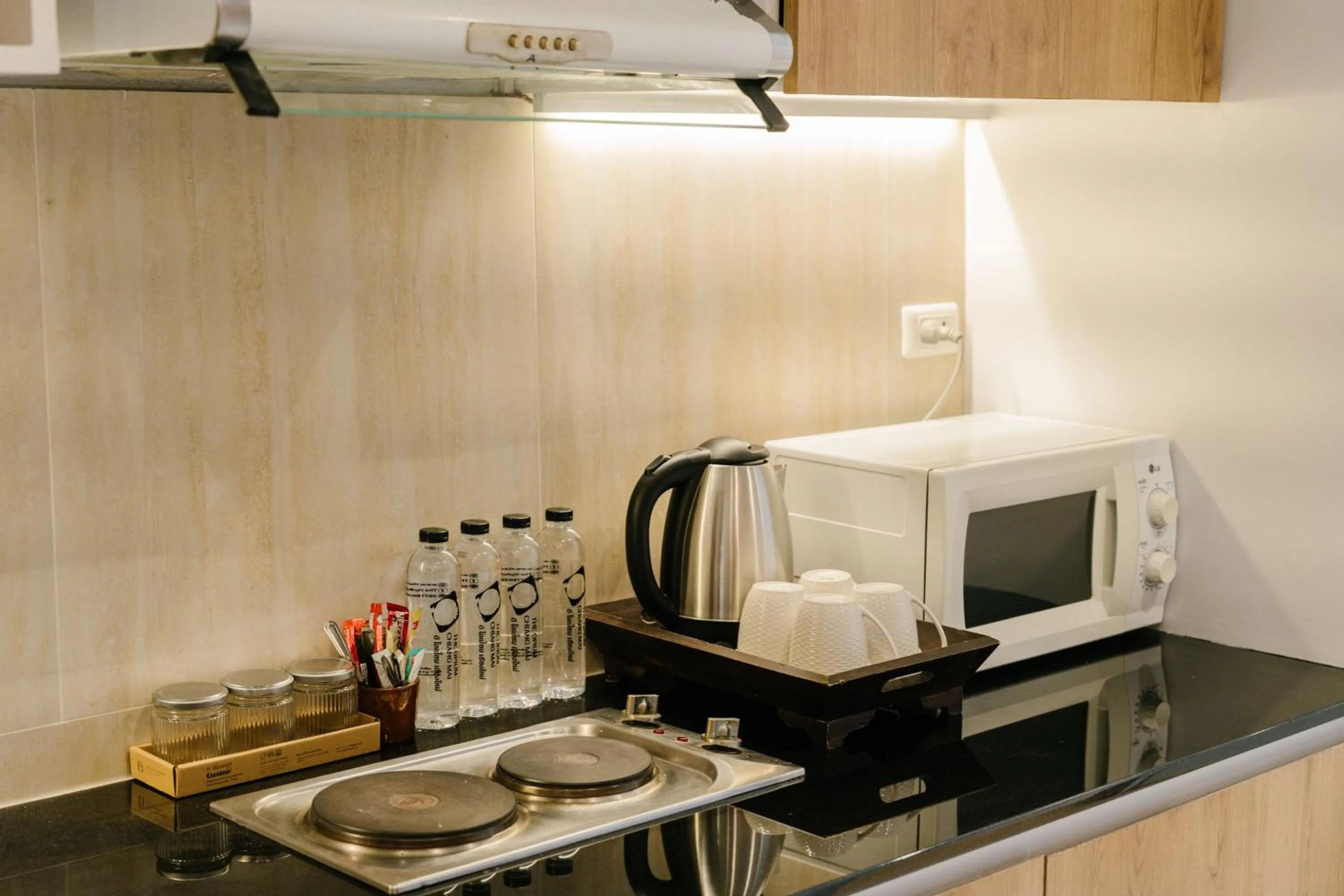 Kitchen or kitchenette in The Opium Chiang Mai