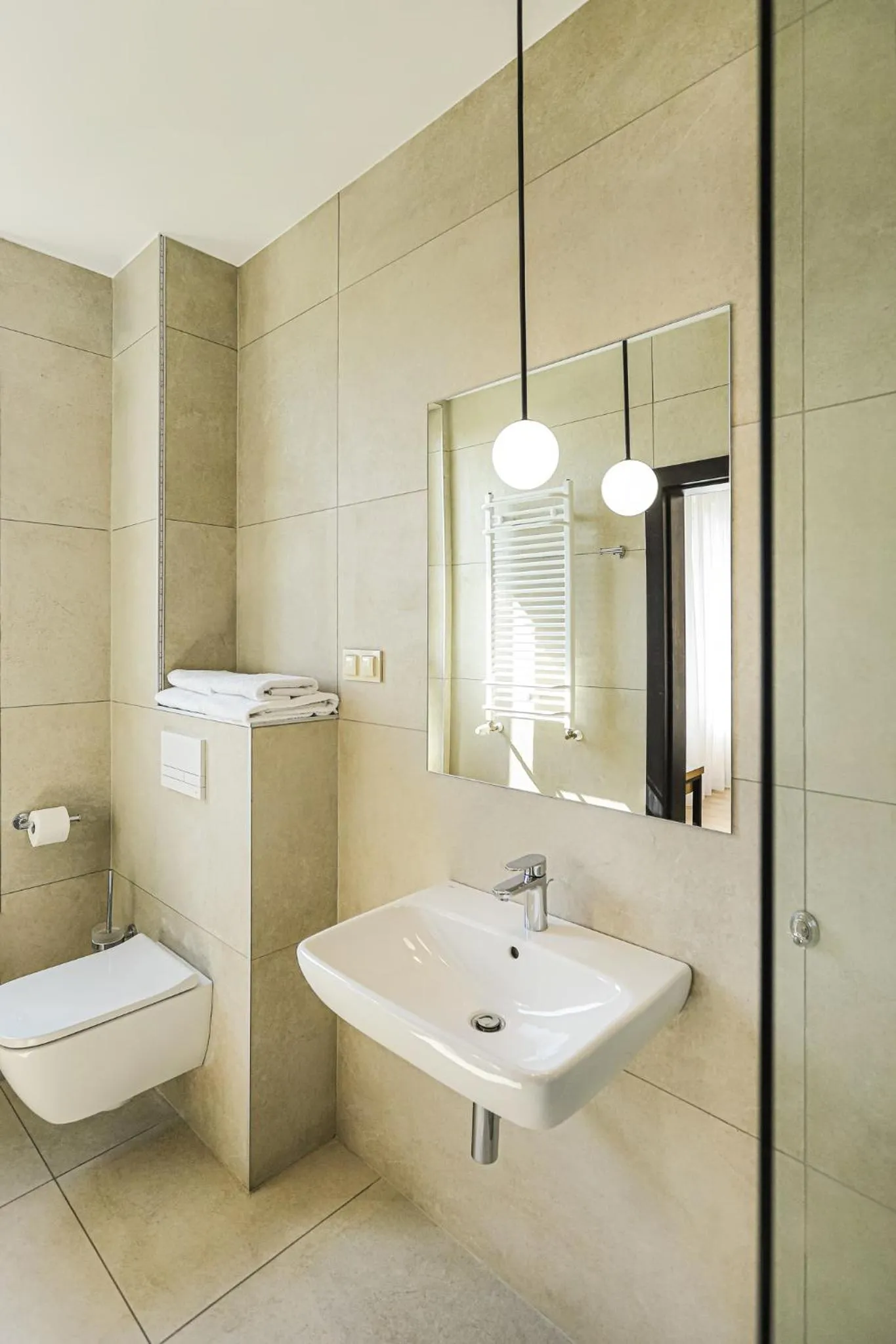 Bathroom in Poznań West Hotel - Airport