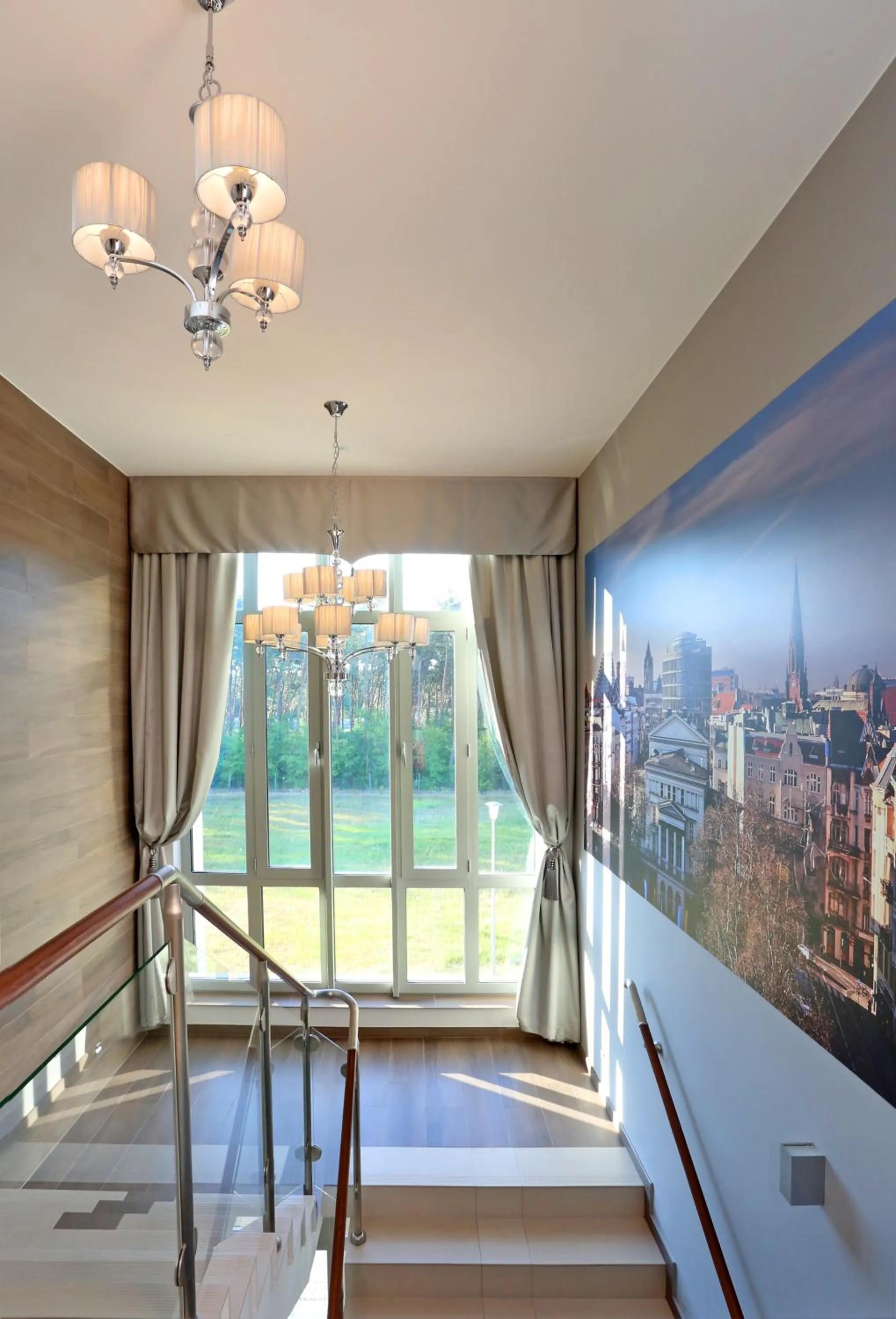 Garden view in Poznań West Hotel - Airport