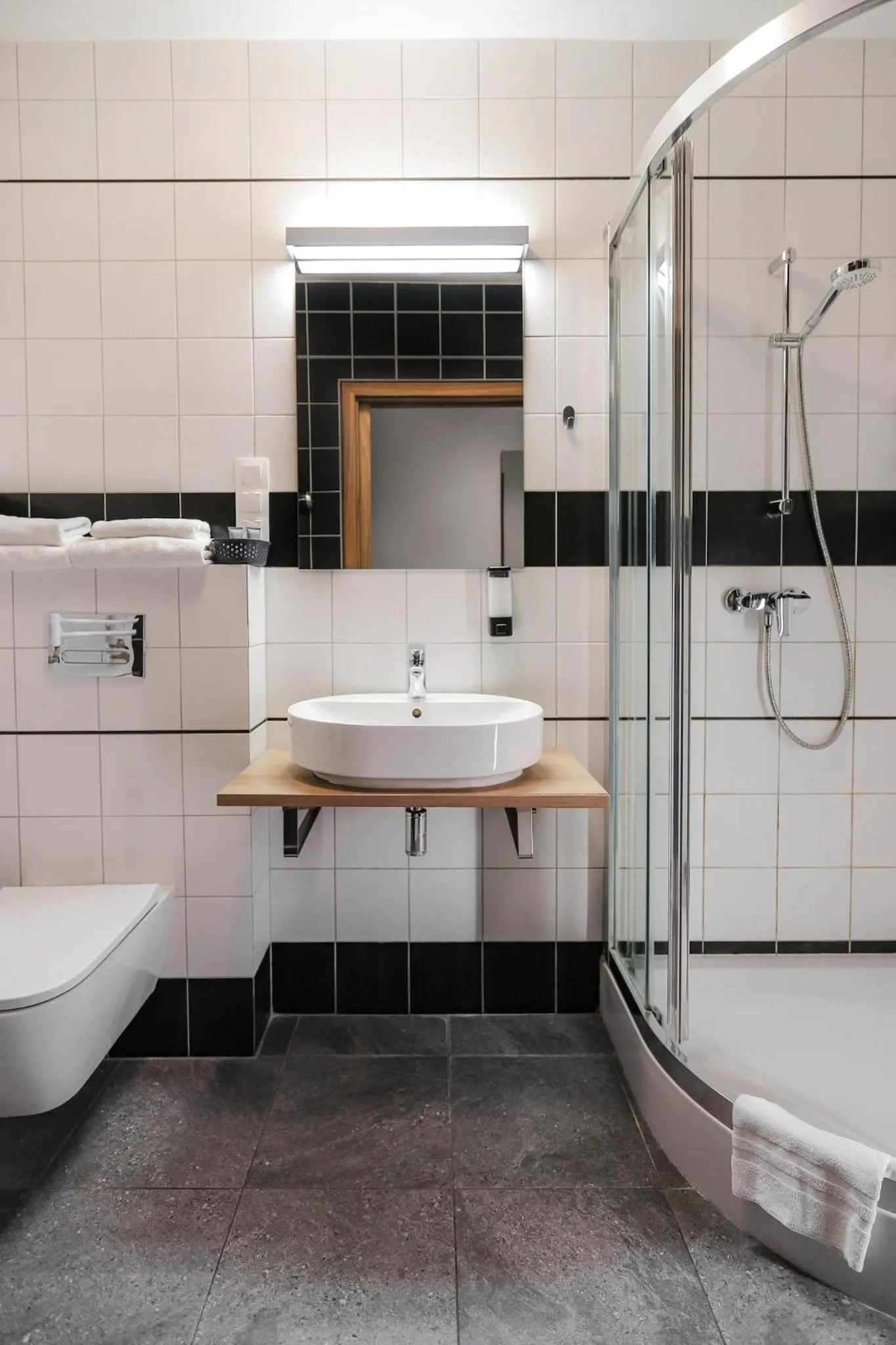 Bathroom in Poznań West Hotel - Airport