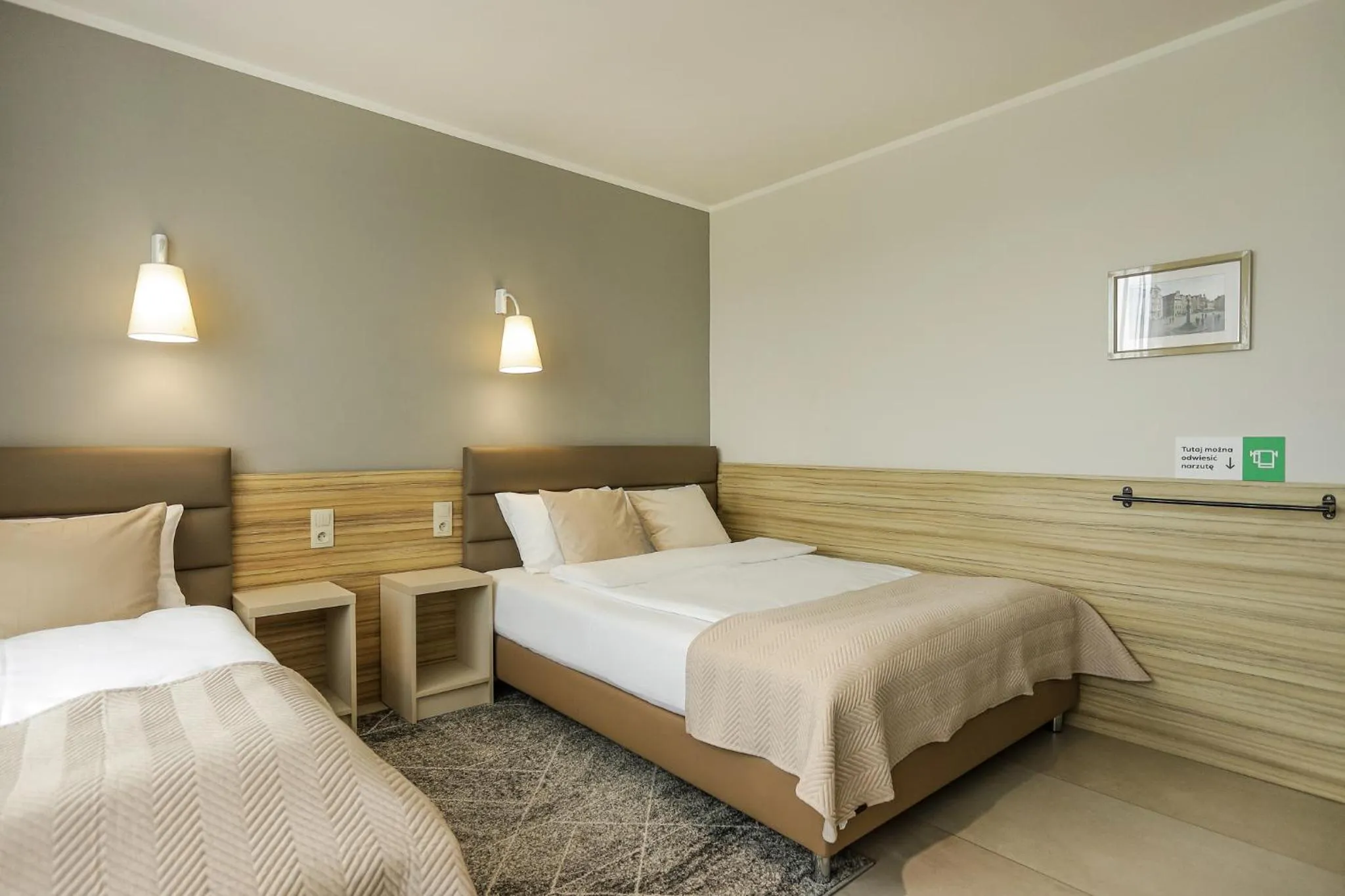 Photo of the whole room, Bed in Poznań West Hotel - Airport