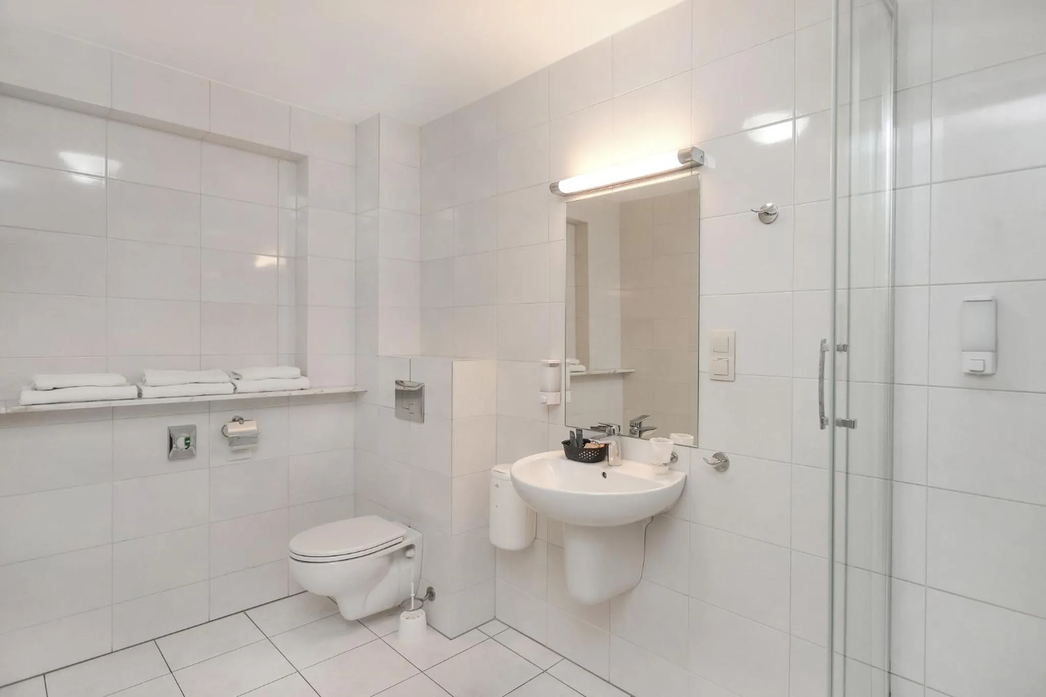 Bathroom in Poznań West Hotel - Airport