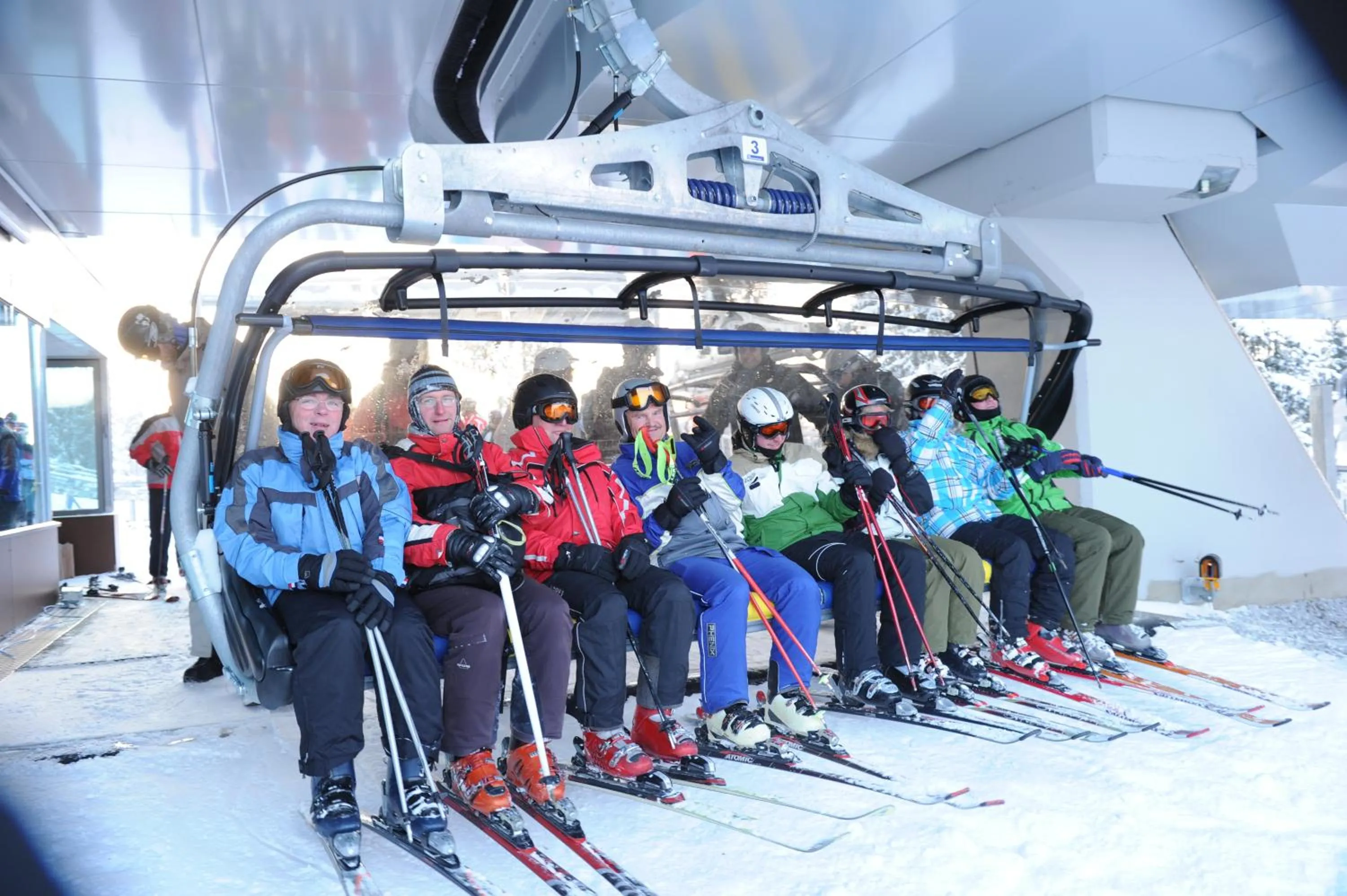 Skiing in Hotel Kraftquelle Schlossblick