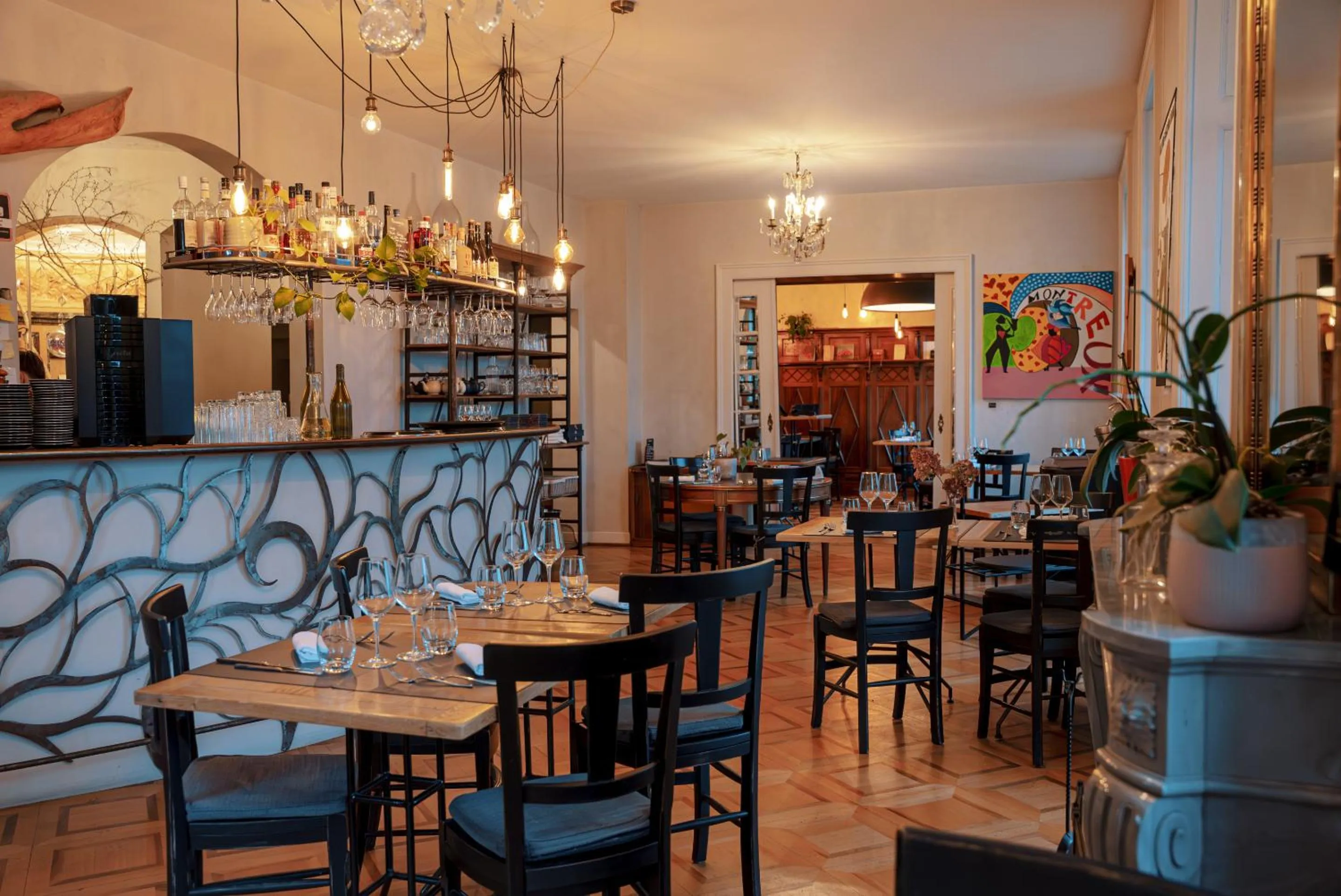 Dining area in La Maison d'Igor