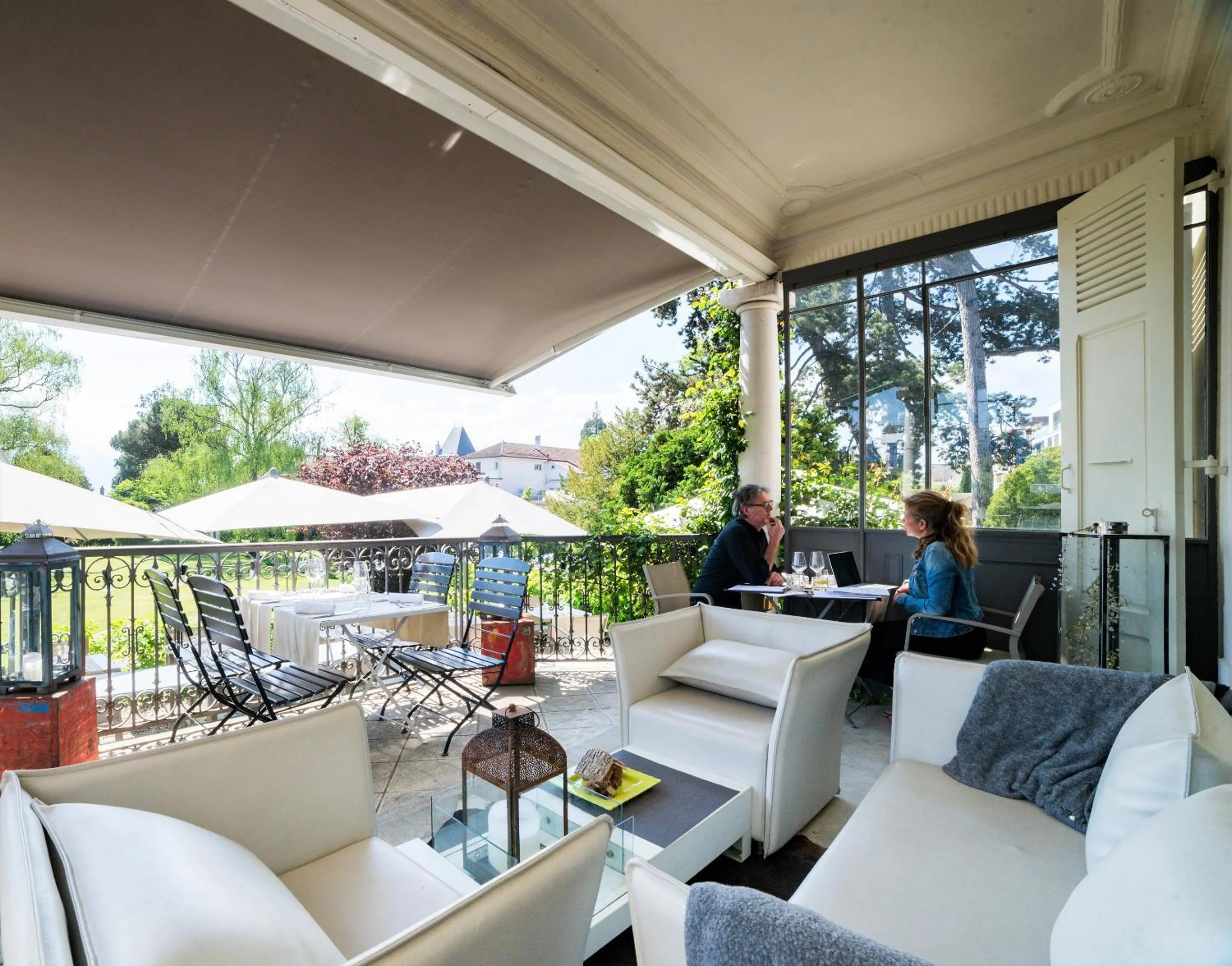 Patio in La Maison d'Igor