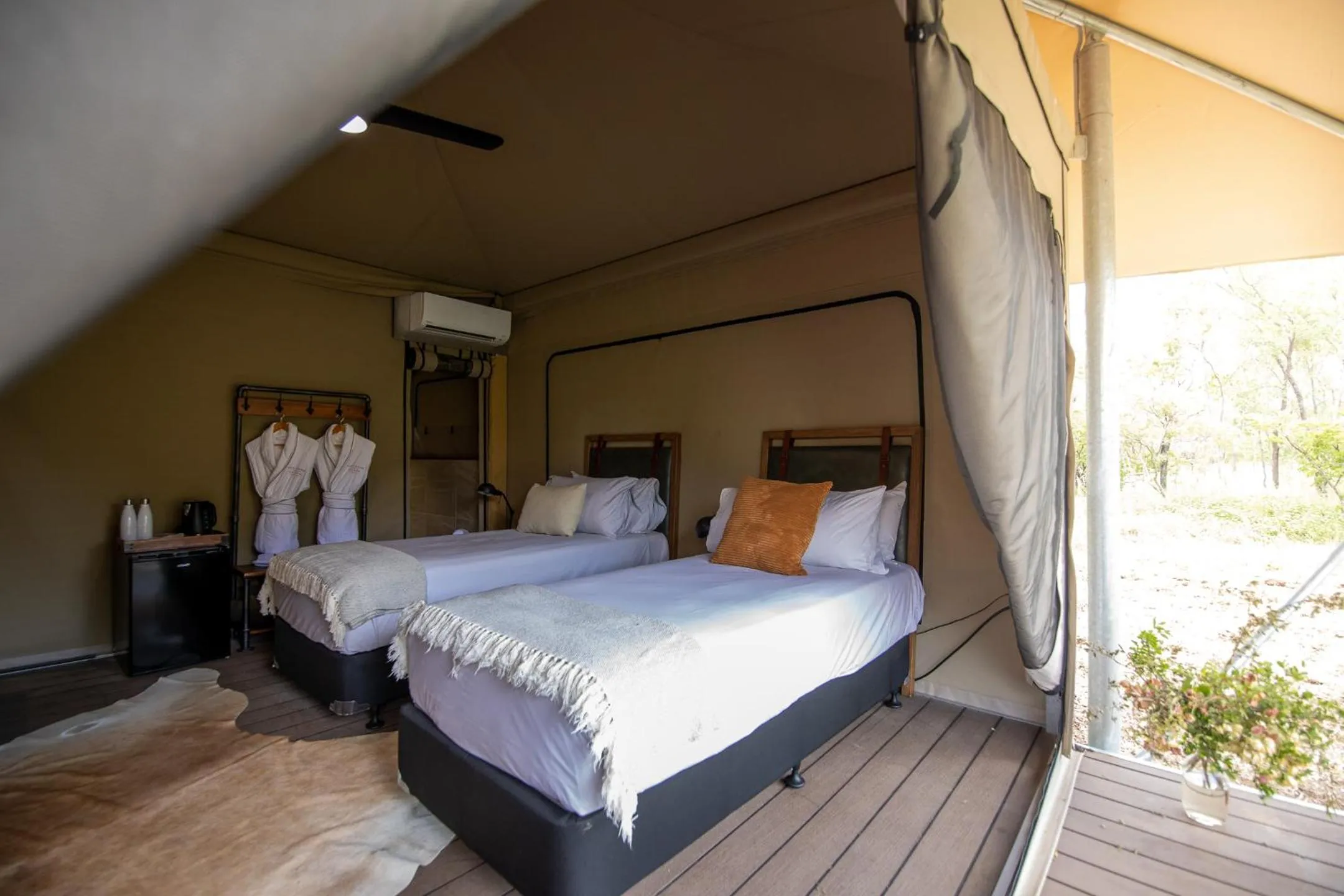 Bed in Mt Mulligan Lodge