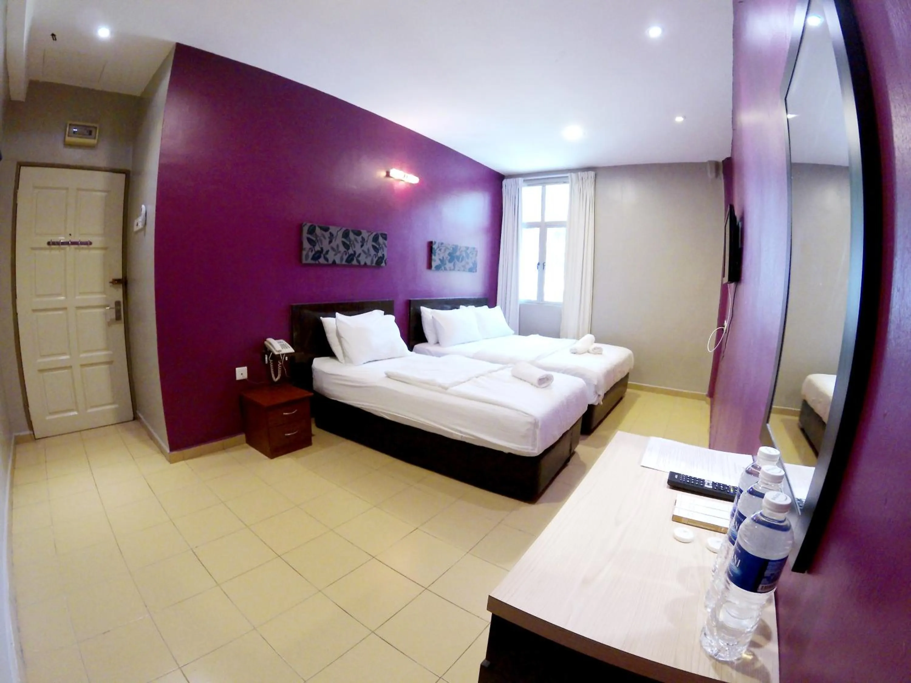 Bed in JV Hotel @ Bandar Tasek Mutiara