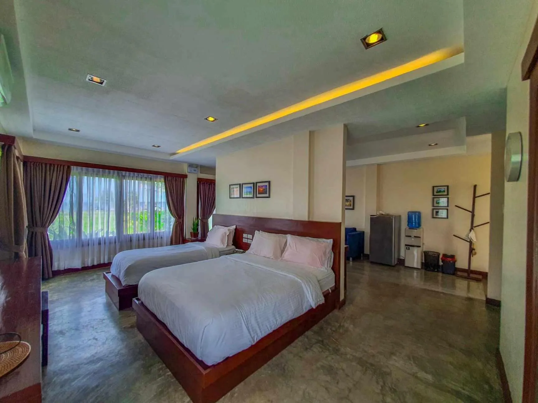 Bed in Retreat Siargao Resort