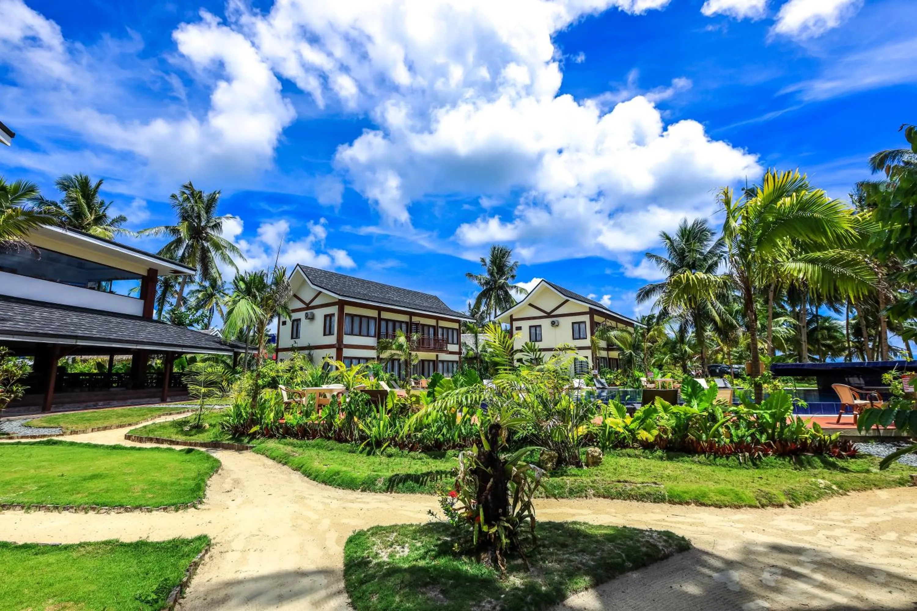 Property building in Retreat Siargao Resort