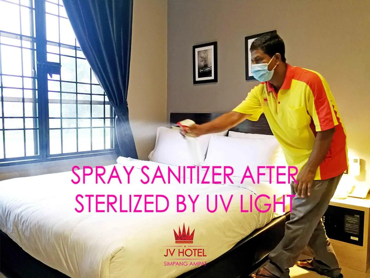 Staff in JV Hotel @ Simpang Ampat