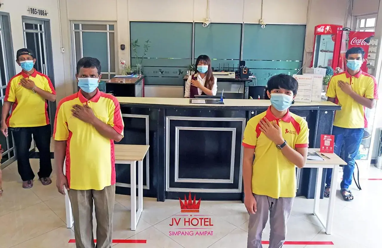 Staff in JV Hotel @ Simpang Ampat