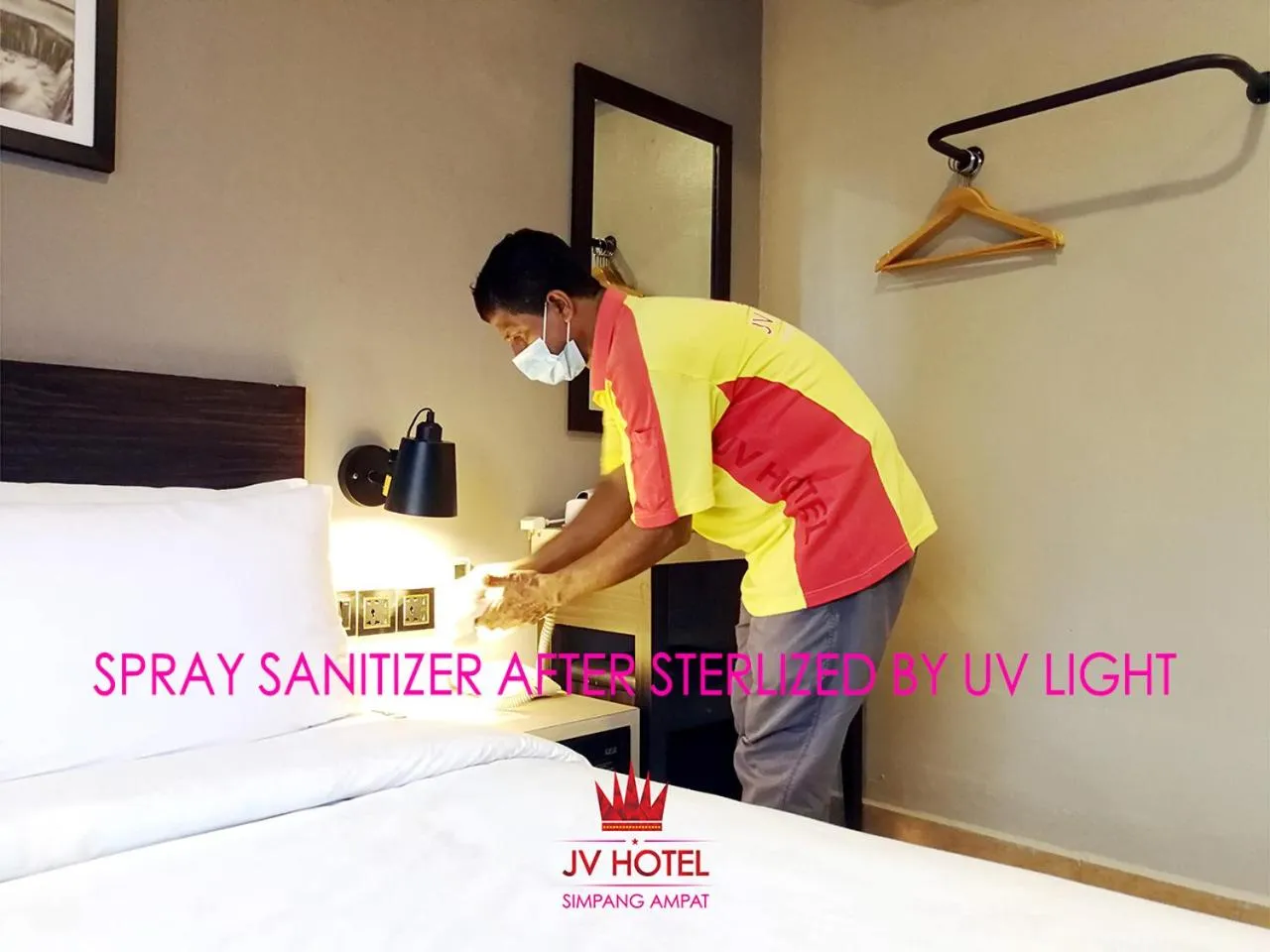 Staff in JV Hotel @ Simpang Ampat