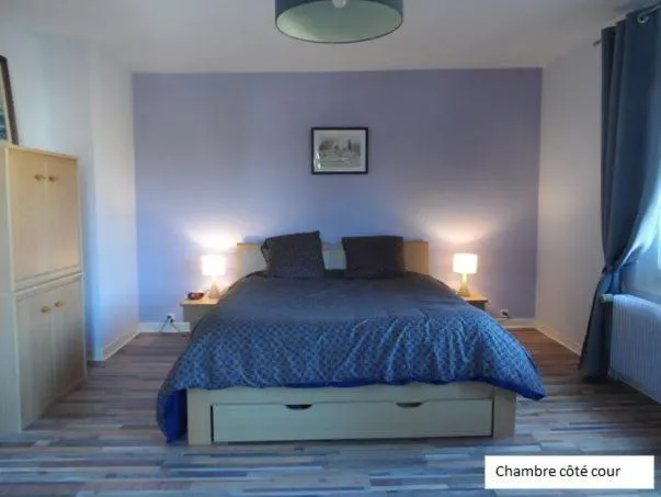 Bedroom, Bed in Maison Curiale