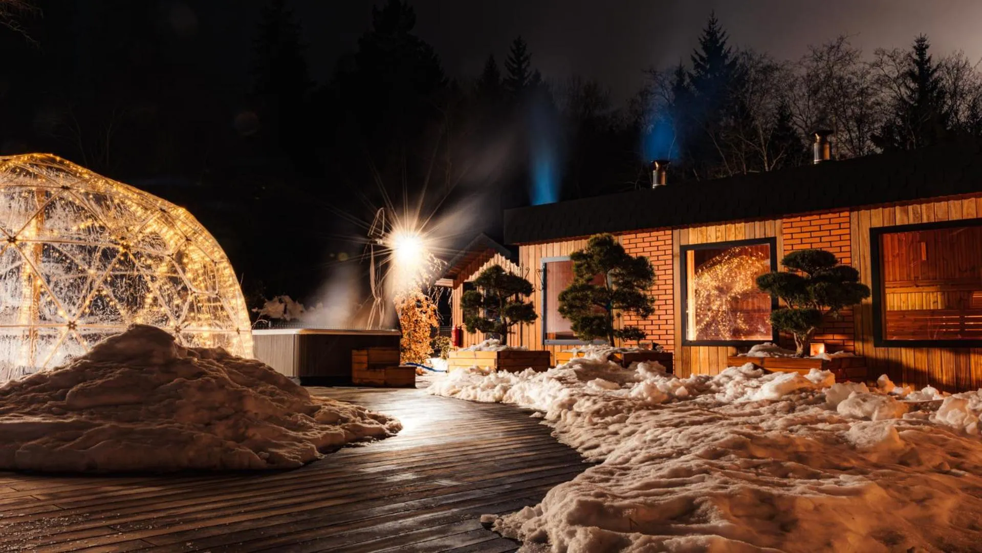 Sauna in Hotel Czarny Potok Resort SPA & Conference