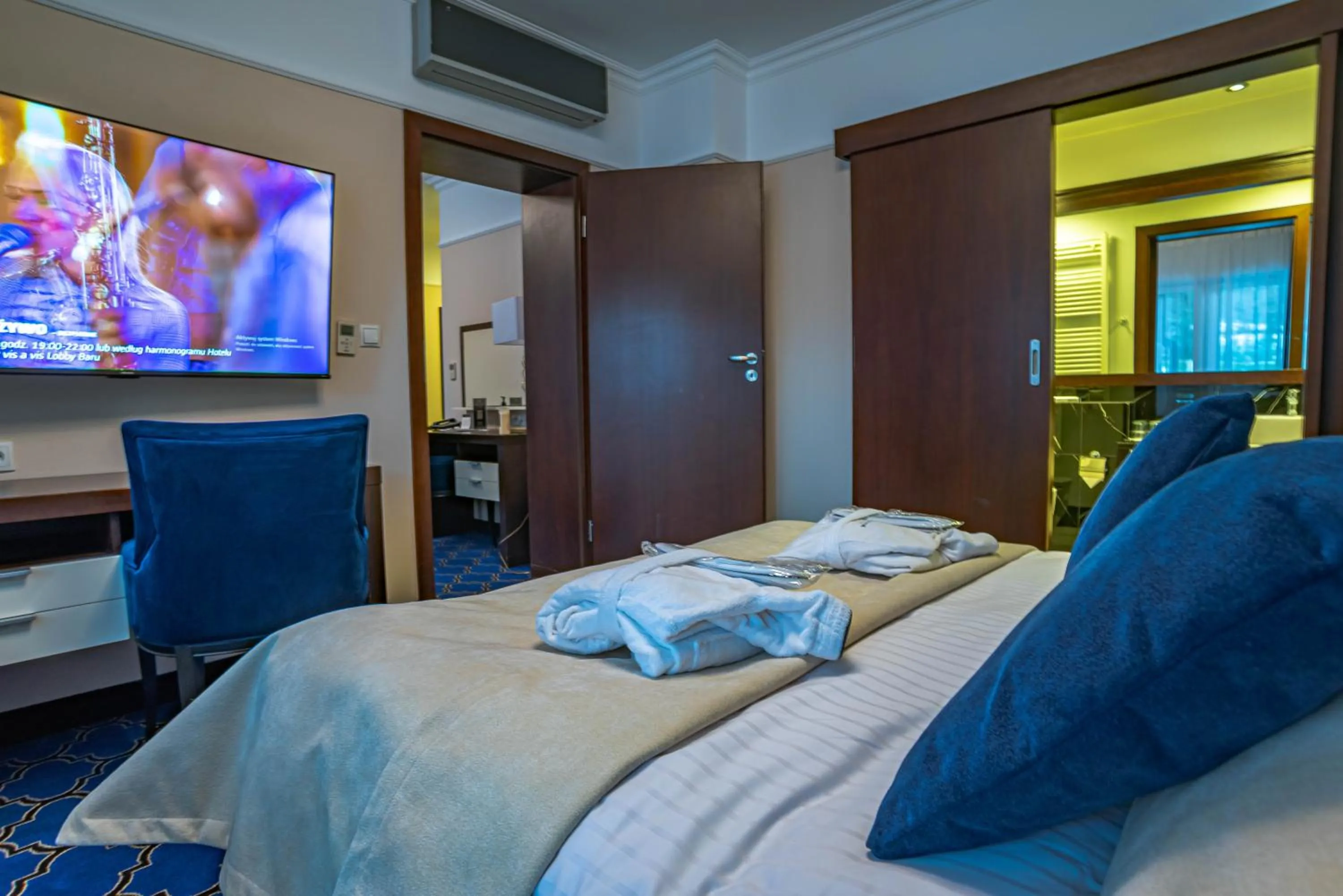 Bedroom, Bed in Hotel Czarny Potok Resort SPA & Conference