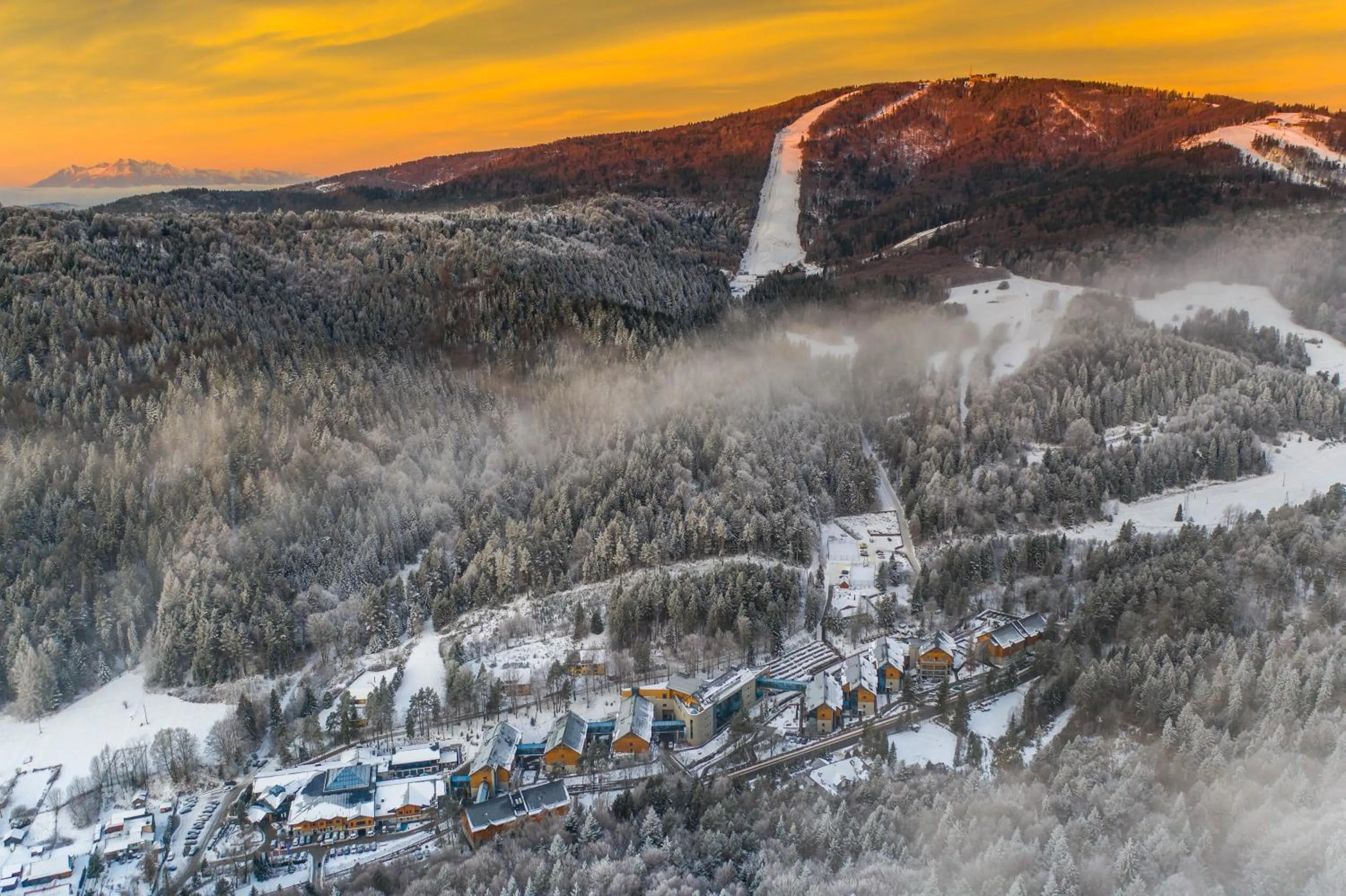 Bird's eye view in Hotel Czarny Potok Resort SPA & Conference